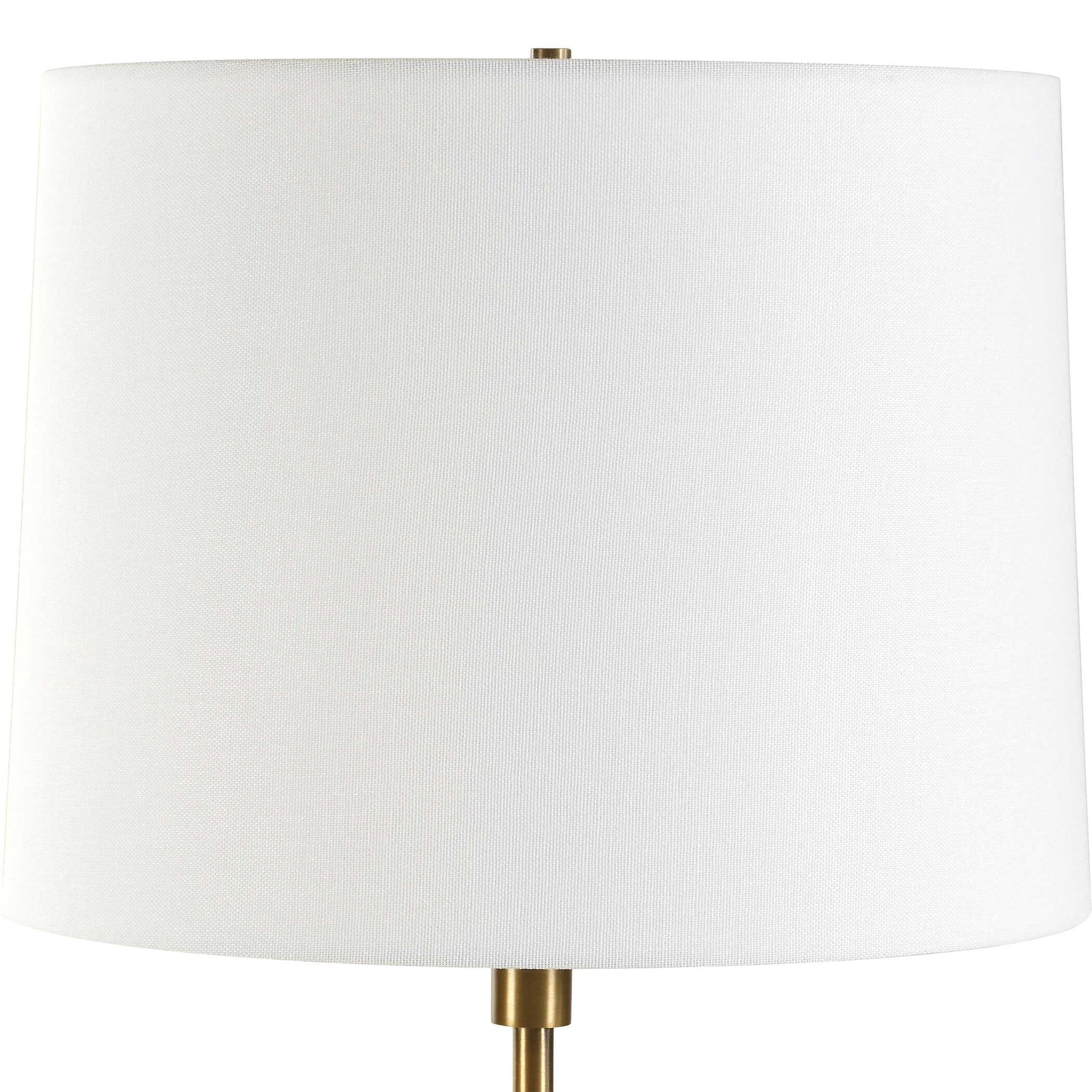 Caronia Brass/White Coral Buffet Lamp