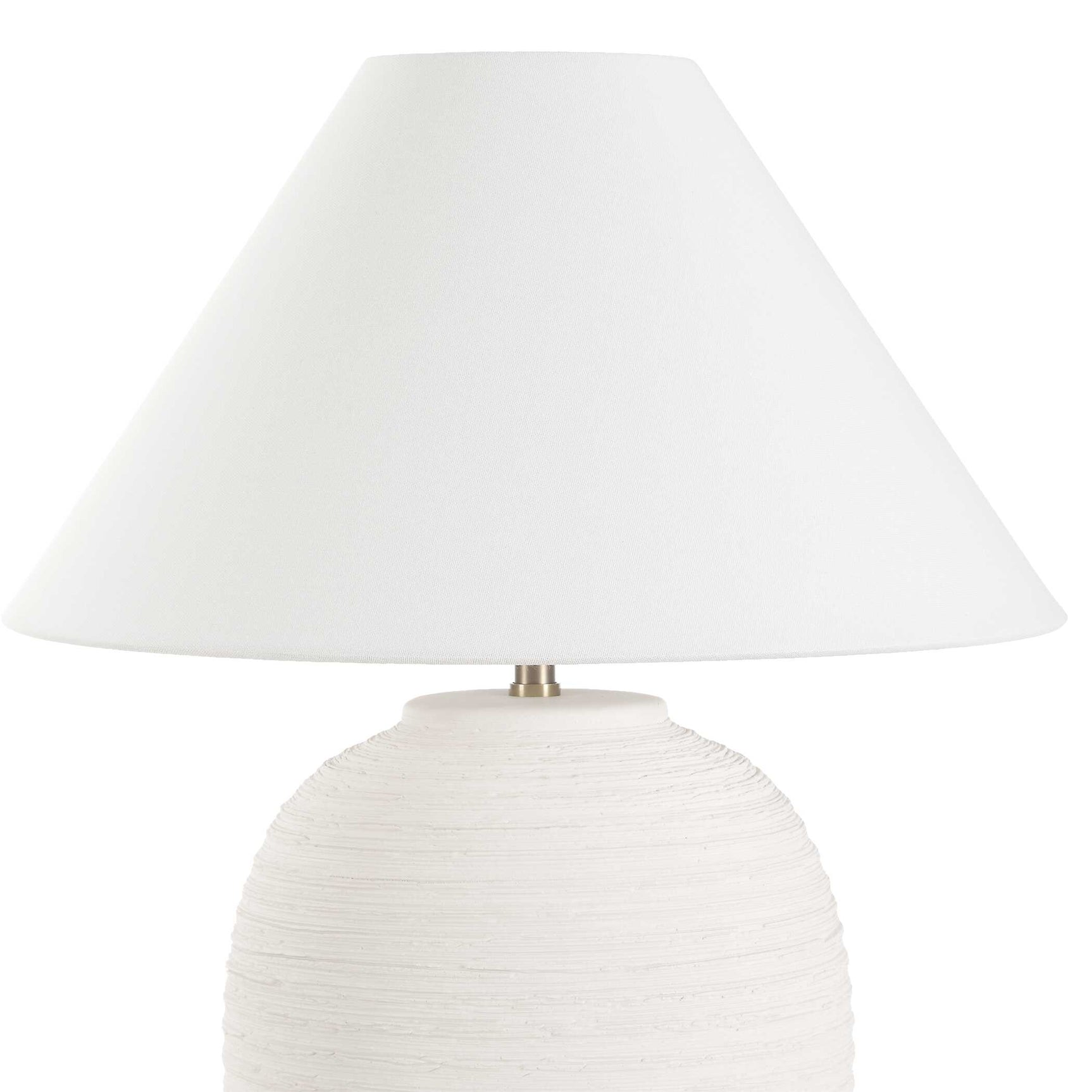 Rocio White Ceramic Table Lamp