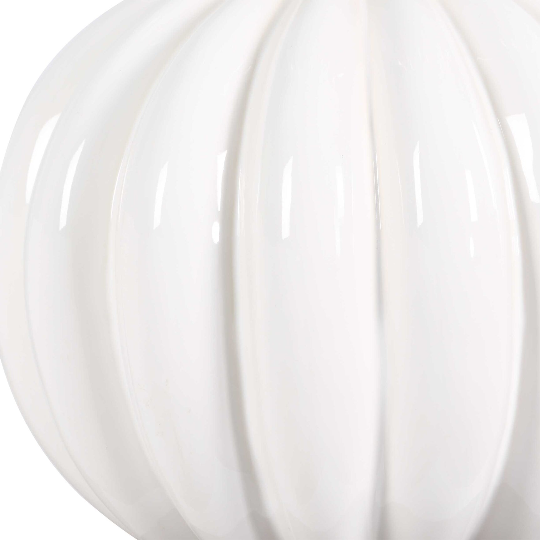 Irena White Sphere Table Lamp
