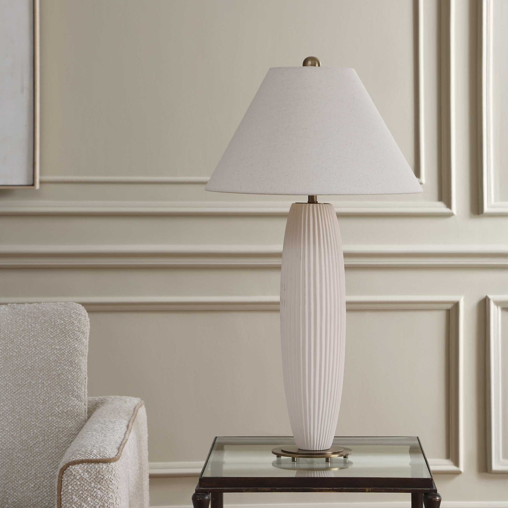 Brinsley Ivory Table Lamp
