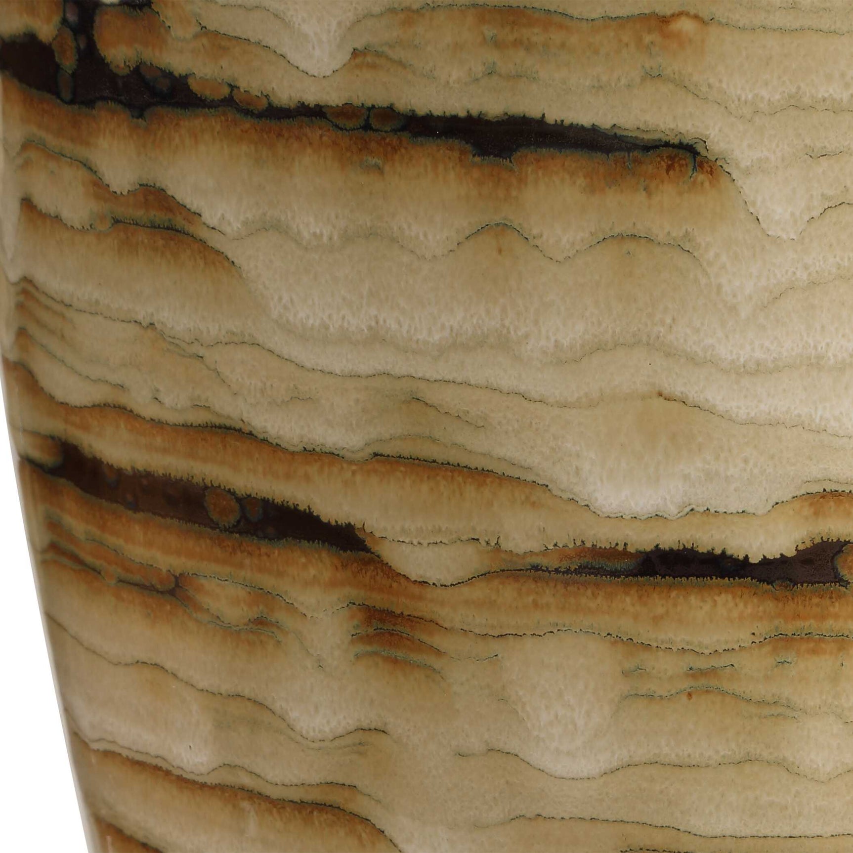 Schneider Brown Glazed Table Lamp