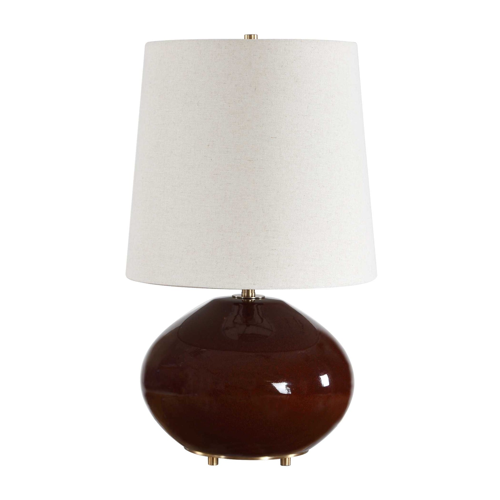 Allemand Ruby Red Glaze Table Lamp