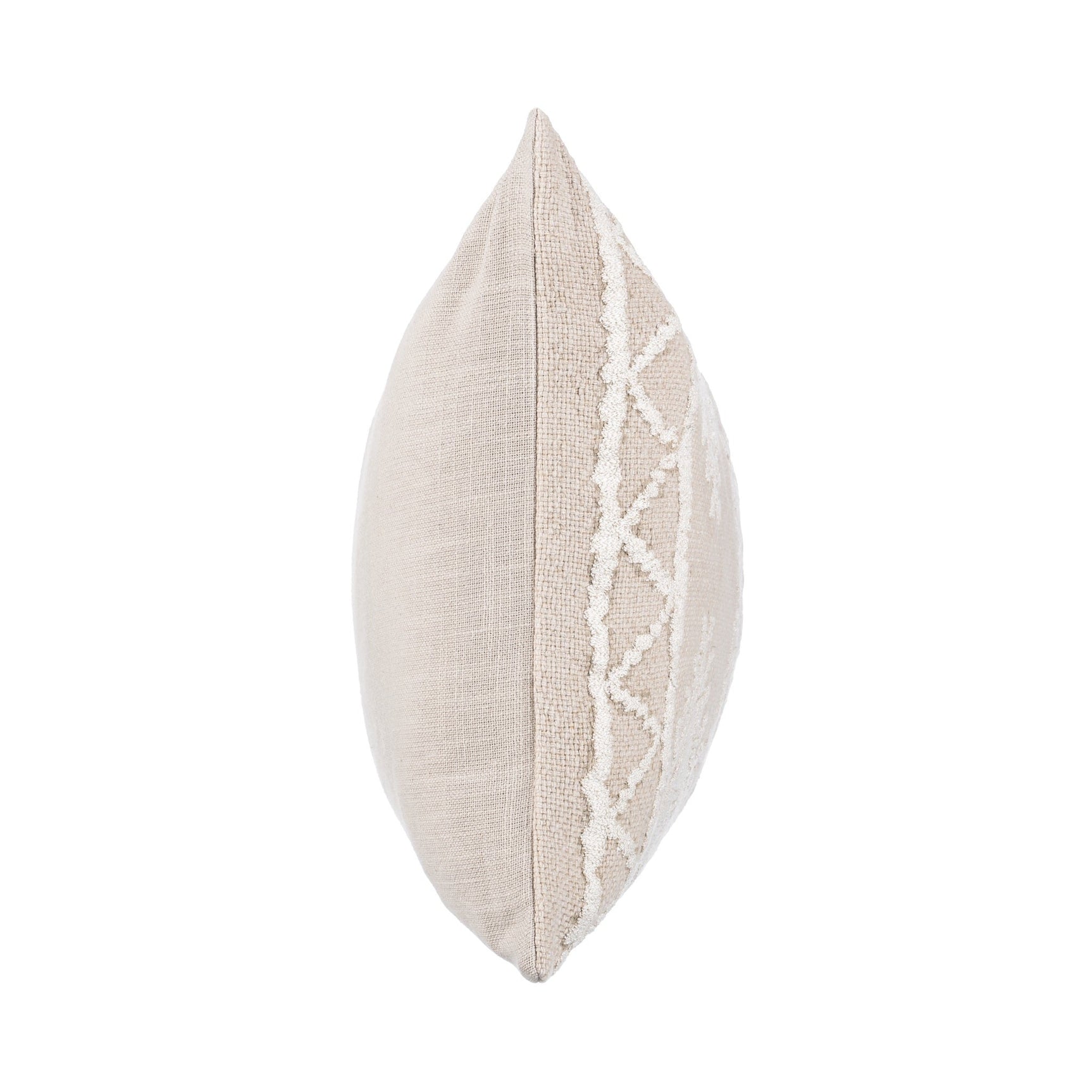 LN Abbey Mocha Cream/Ivory 14x26 Throw Pillow (Set of 2) - Ornate Home