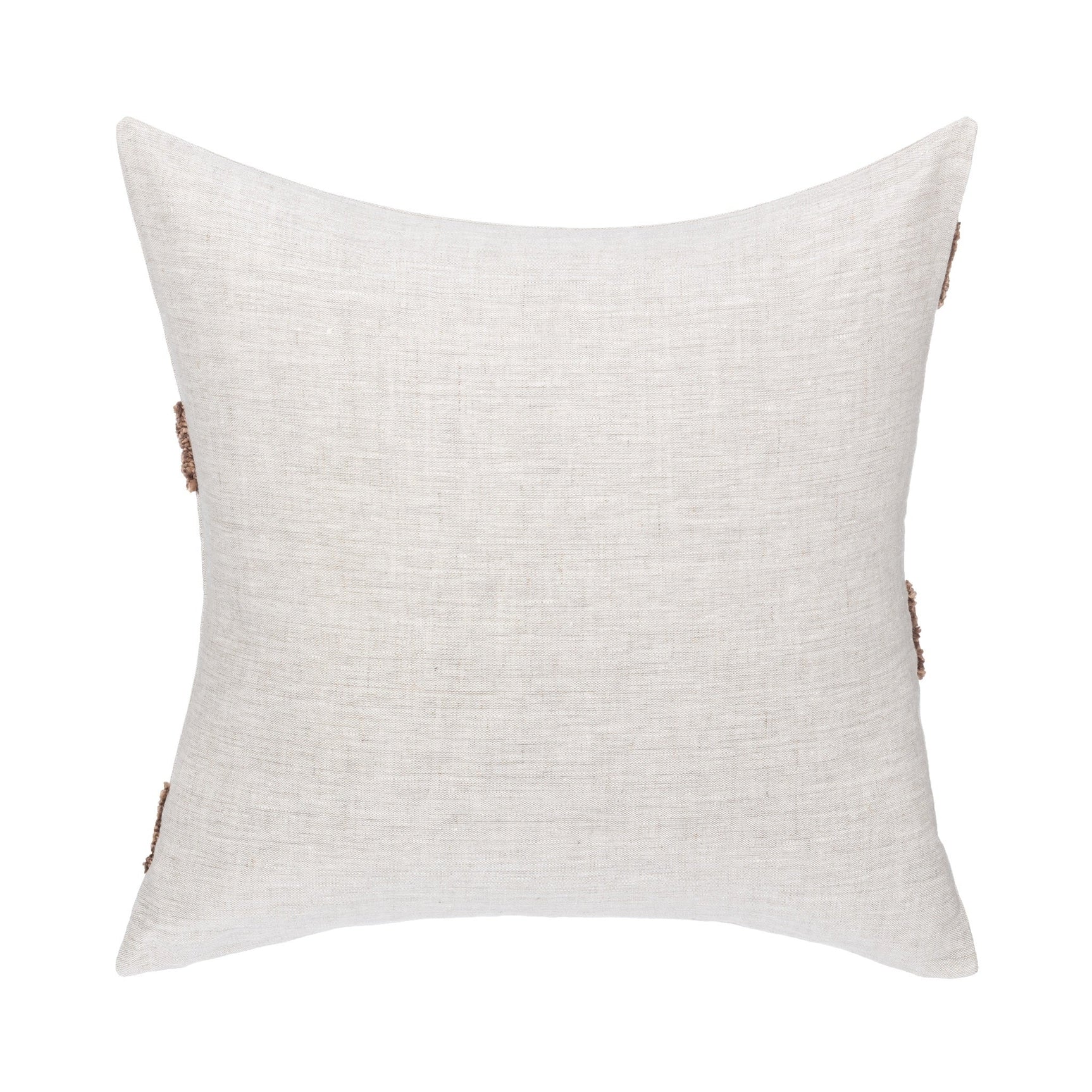 LN Essay Frothed Brown 22x22 Throw Pillow (Set of 2) - Ornate Home