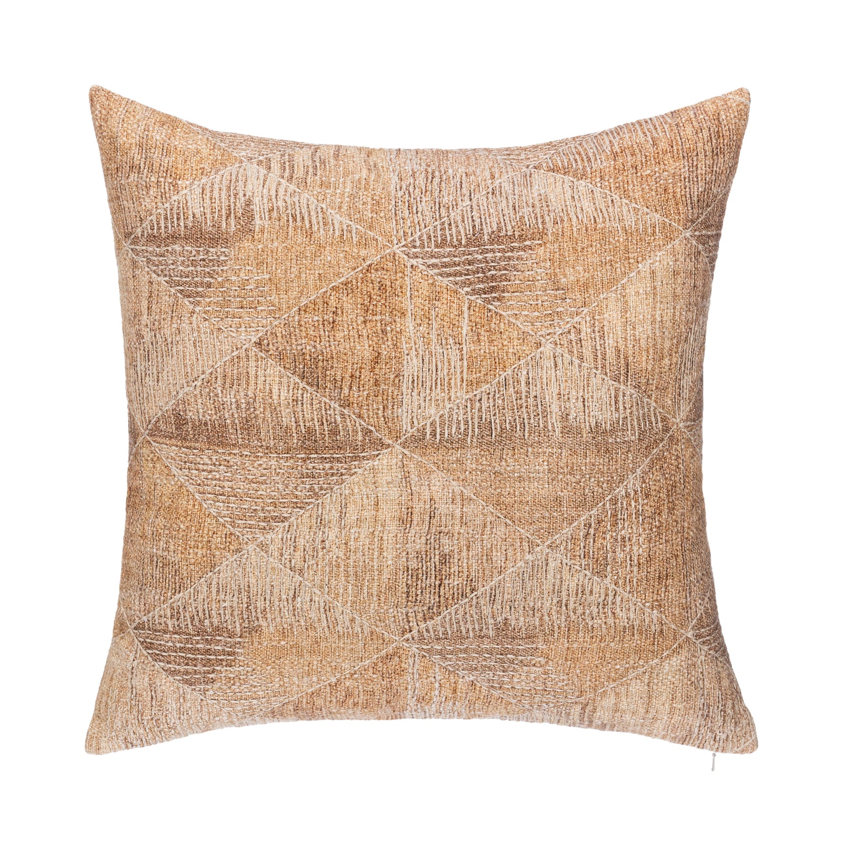 LN Rev Caramel 22x22 Throw Pillow - Ornate Home