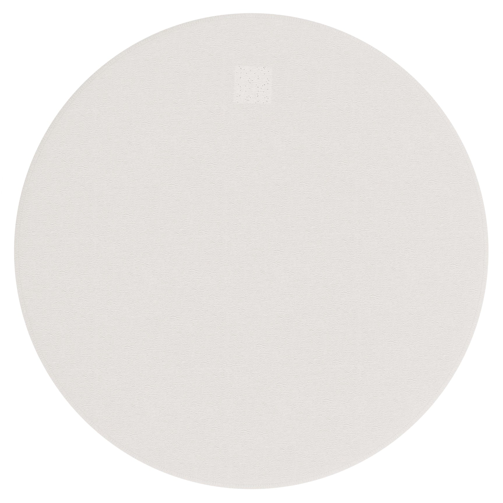 LOLO White/Cream Fabric Cocktail Ottoman - Ornate Home