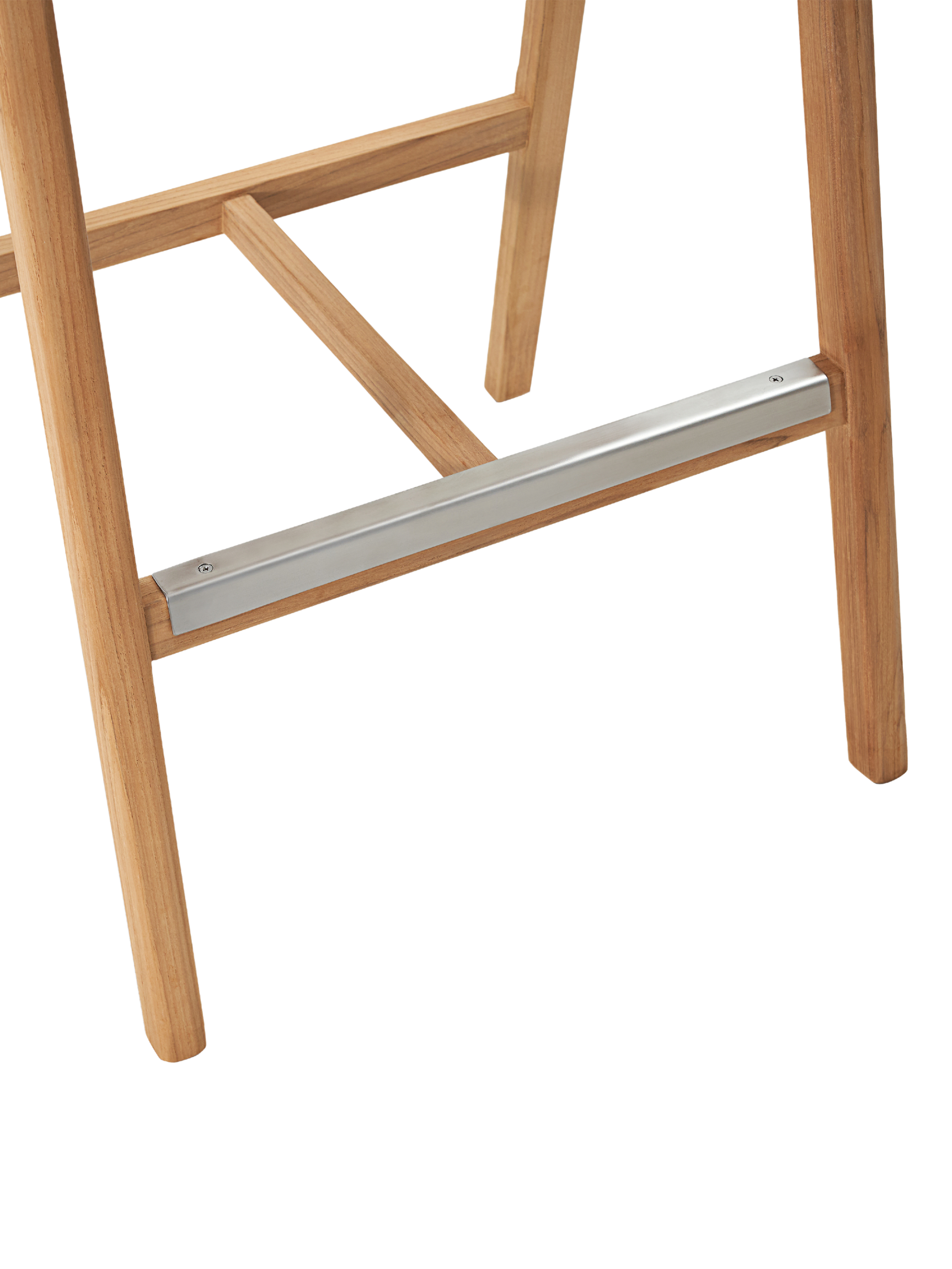 La Costa Teak Outdoor Barrel Back Bar Armchair - Ornate Home