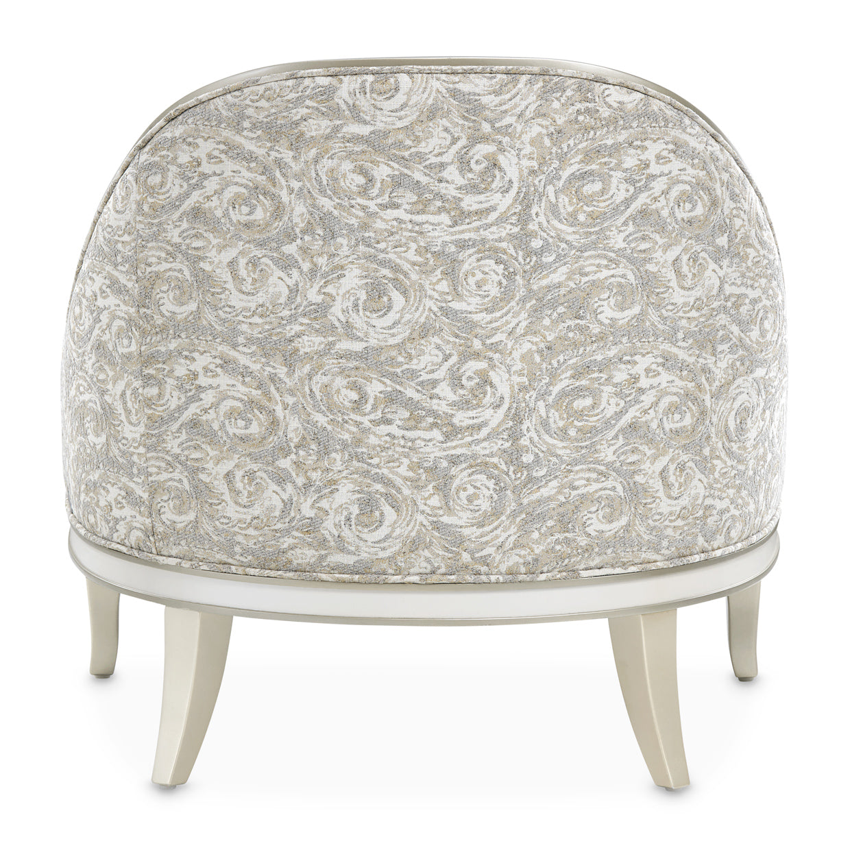 La Marisia Champagne/Tranquil Chenille Accent Chair - Ornate Home