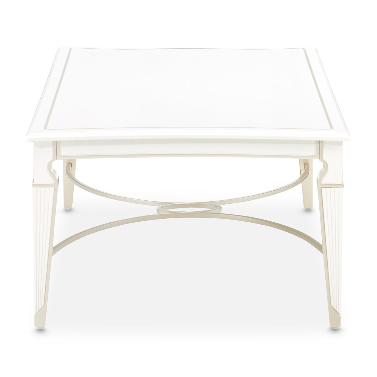 La Marisia Creamy Pearl Cocktail Table - Ornate Home