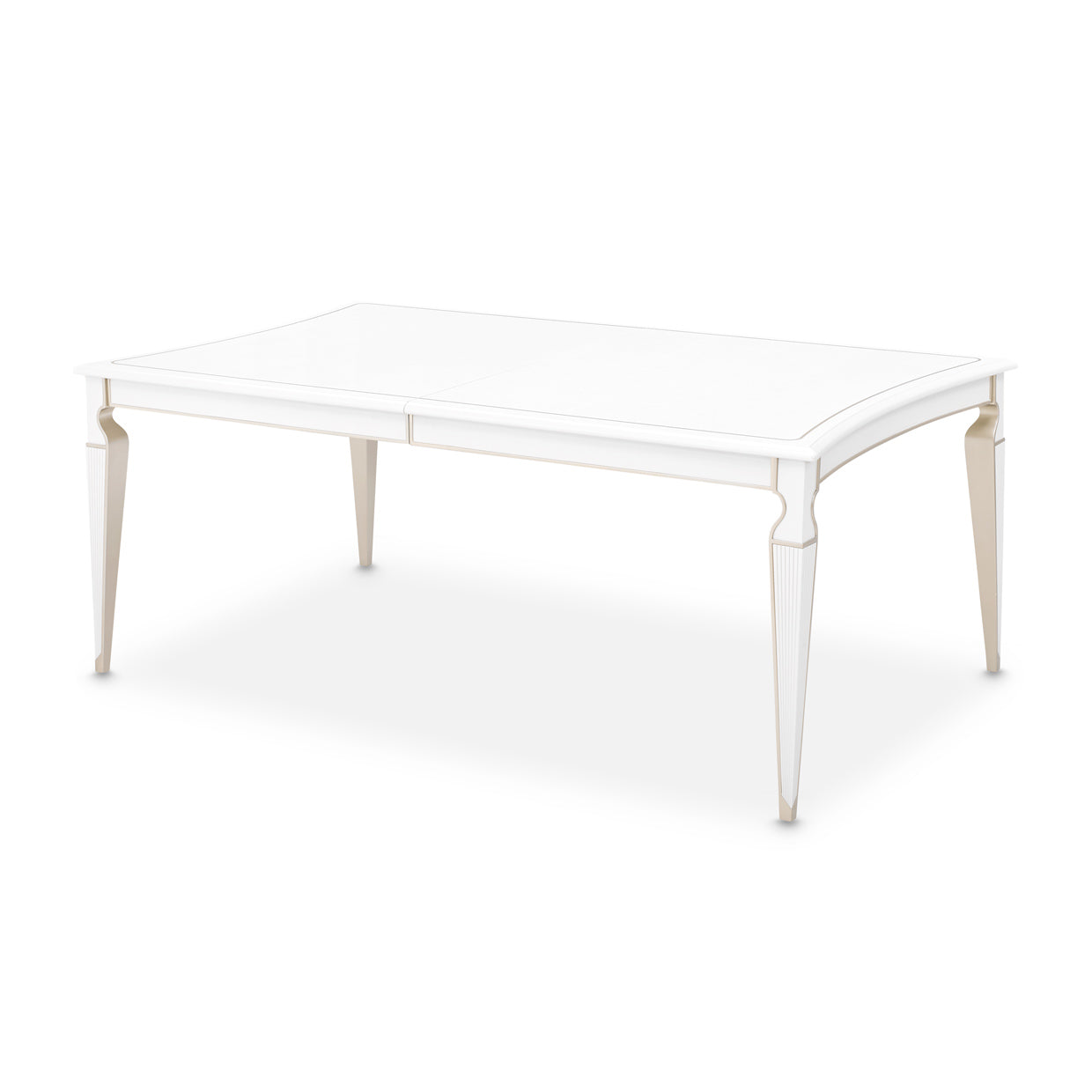 La Marisia Creamy Pearl Rectangular Dining Table - Ornate Home
