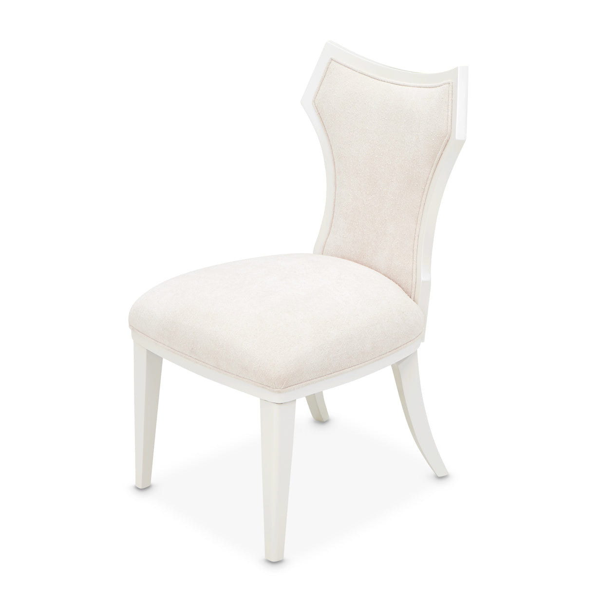 La Marisia Creamy Pearl/Tranquil Vanity Chair - Ornate Home