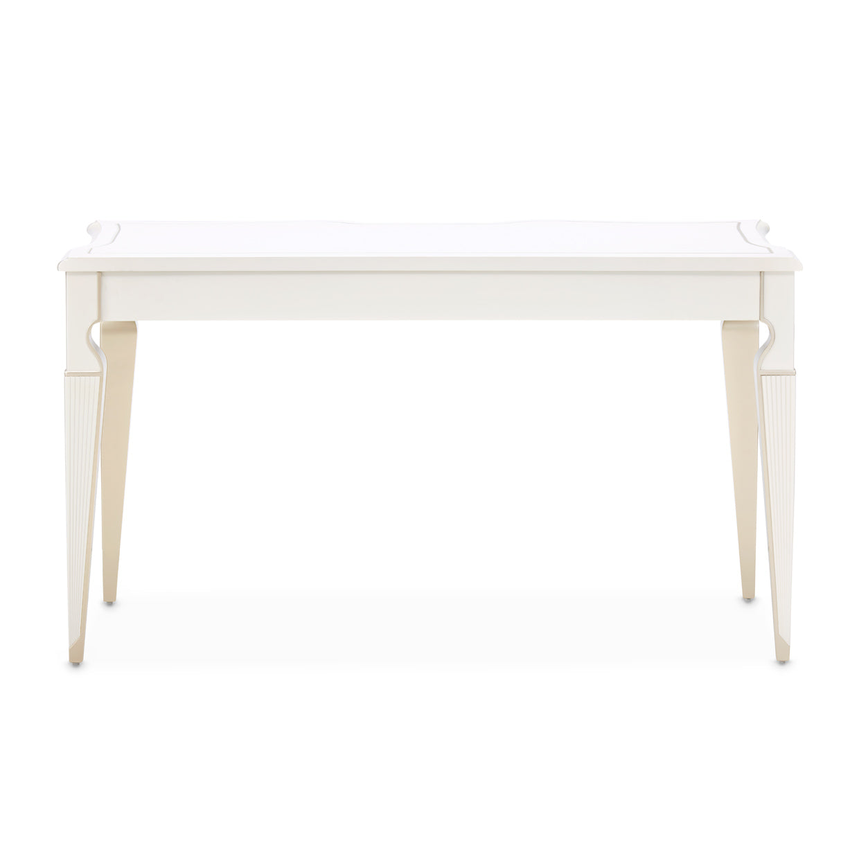 La Marisia Creamy Pearl Vanity with Mirror - Ornate Home