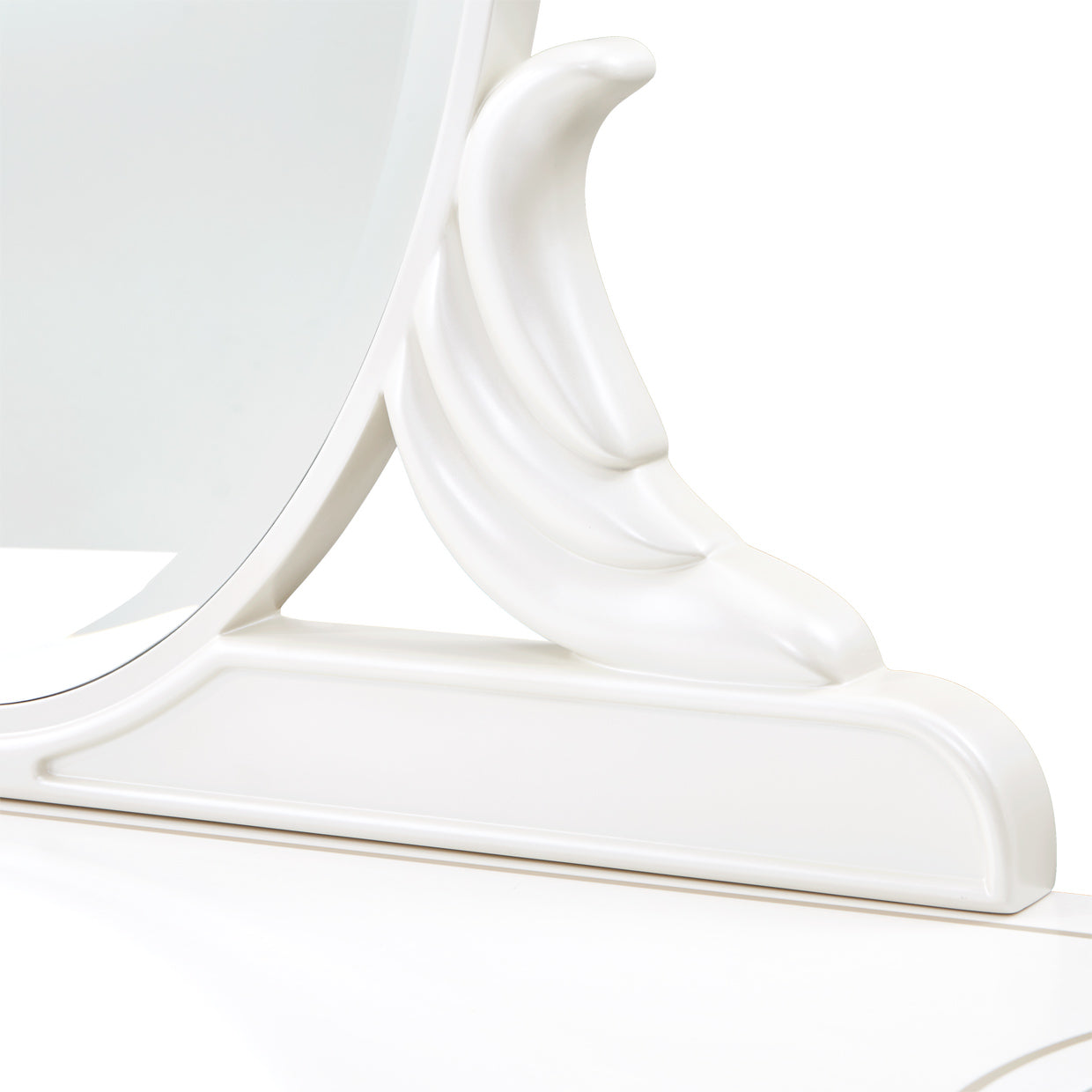 La Marisia Creamy Pearl Vanity with Mirror - Ornate Home