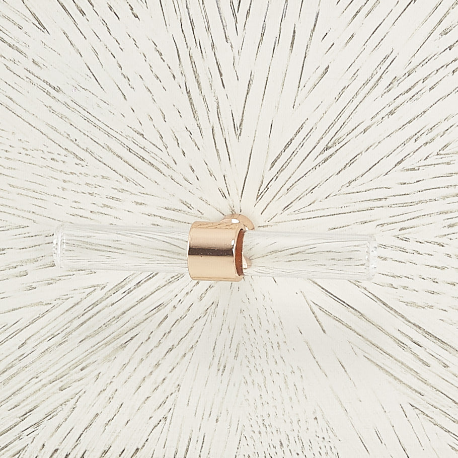 La Rachelle Medium Champagne 1-Drawer Nightstand - Ornate Home