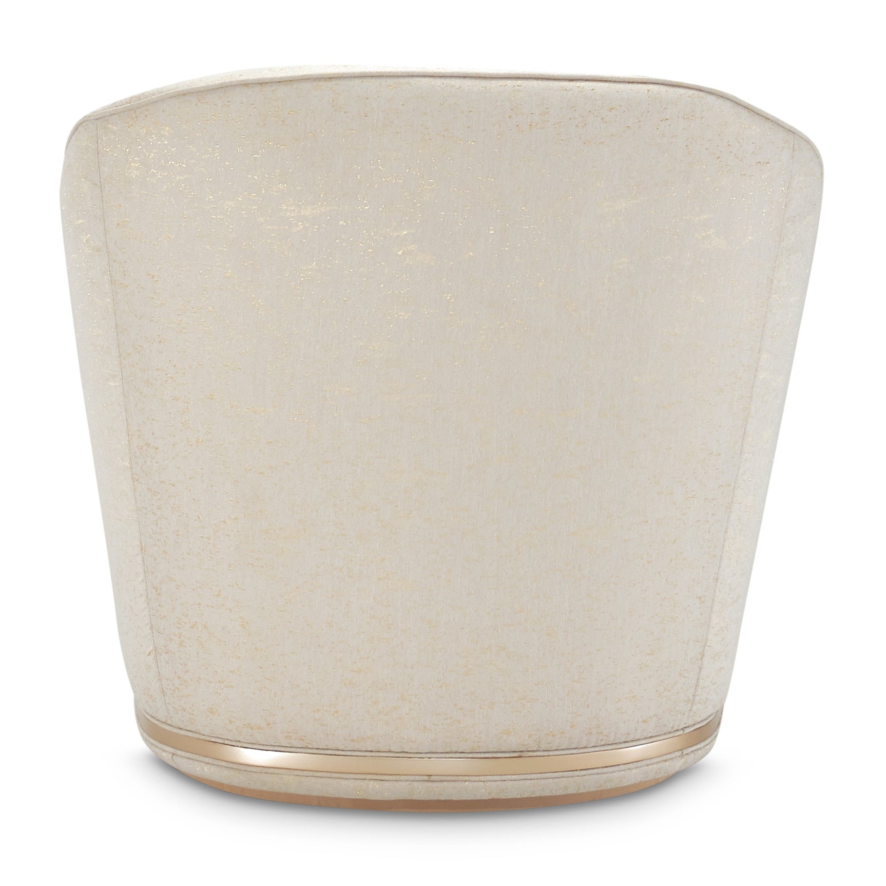 La Rachelle Medium Champagne/Cloud Swivel Chair - Ornate Home