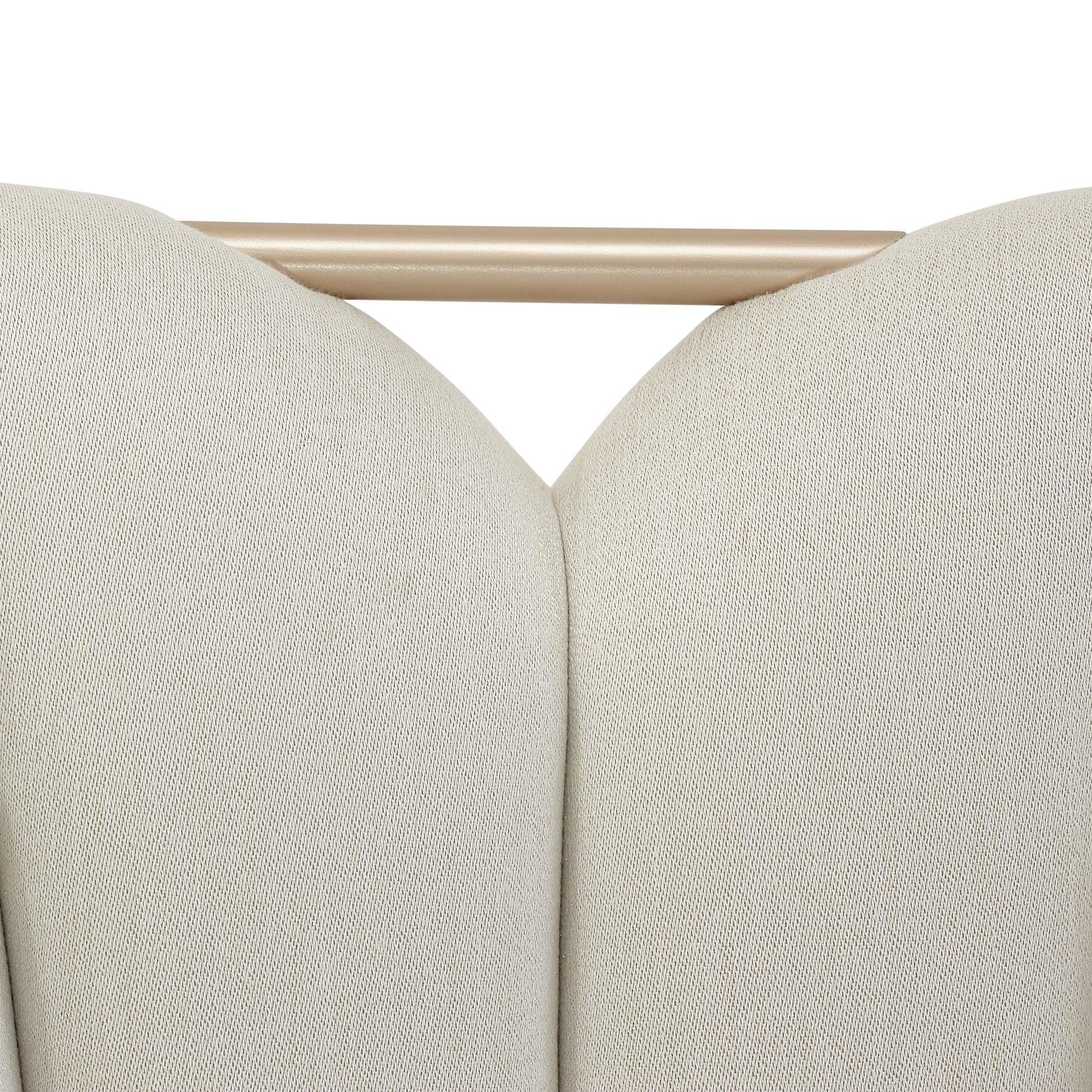 La Rachelle Medium Champagne Dining Arm Chair (Set of 2) - Ornate Home