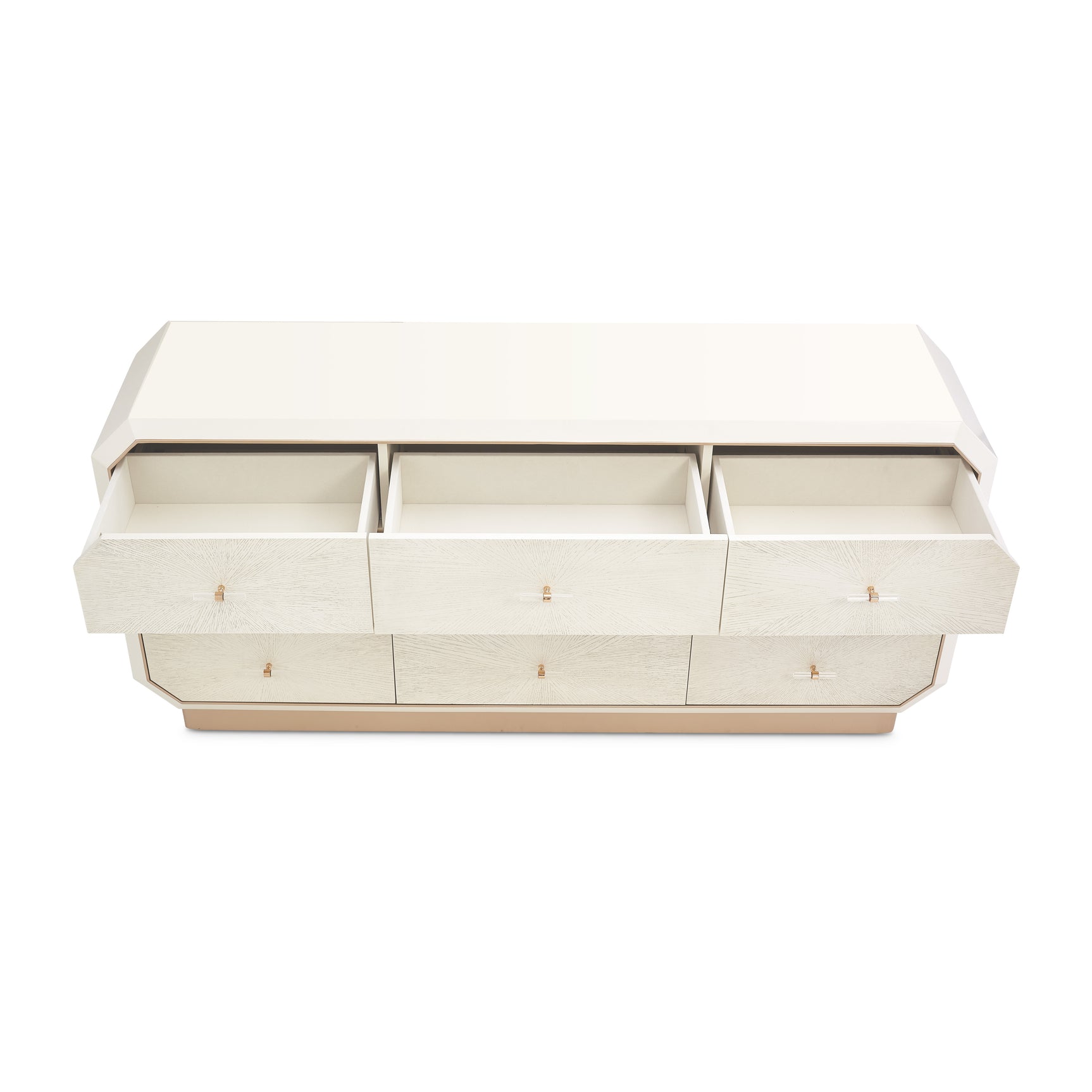 La Rachelle Medium Champagne Dresser - Ornate Home