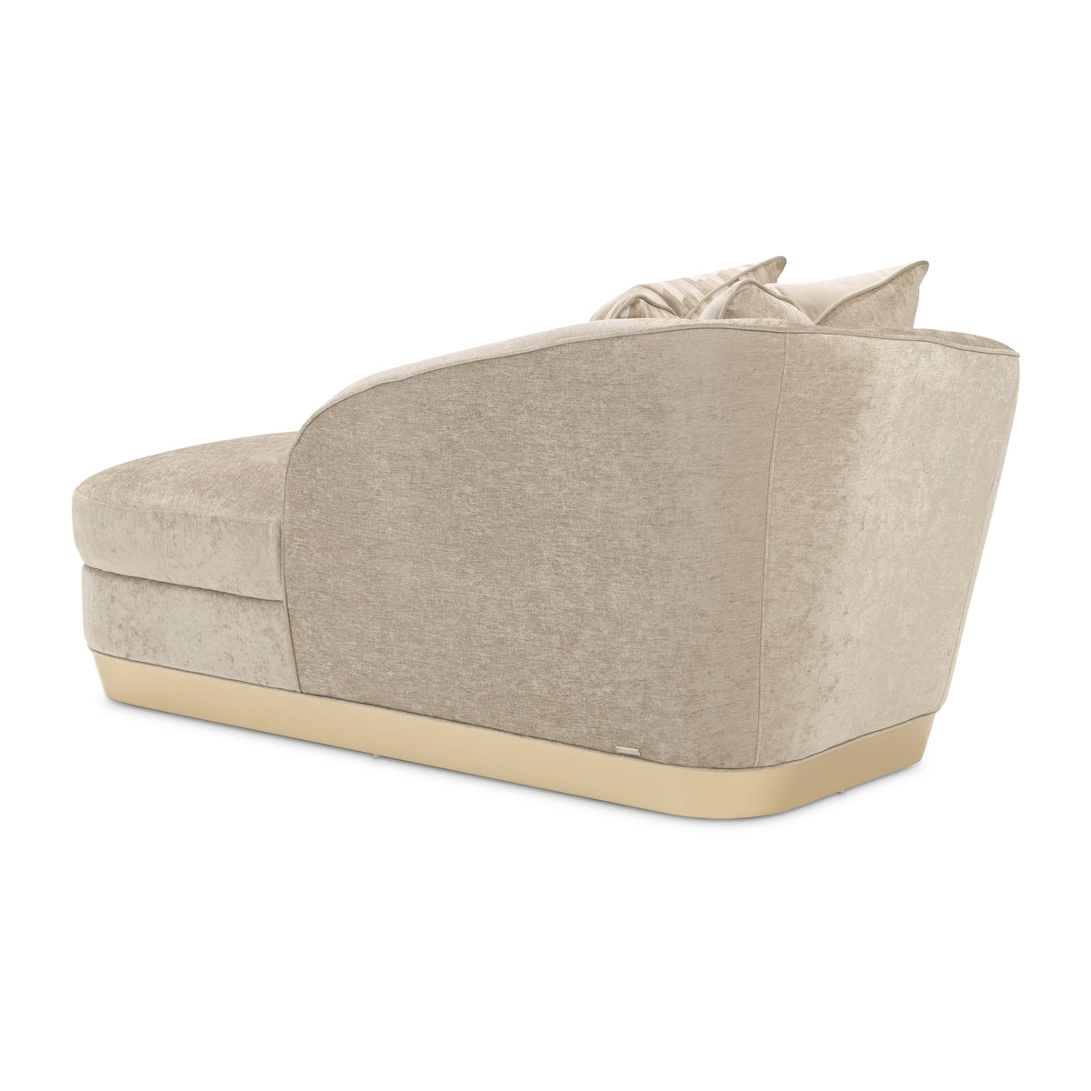 La Rachelle Medium Champagne/Lustre Chaise