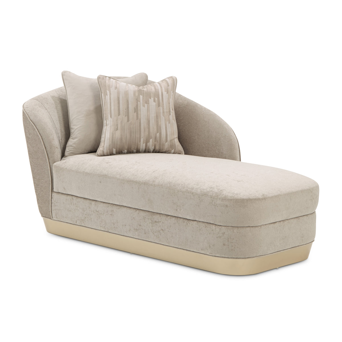 La Rachelle Medium Champagne/Lustre Chaise