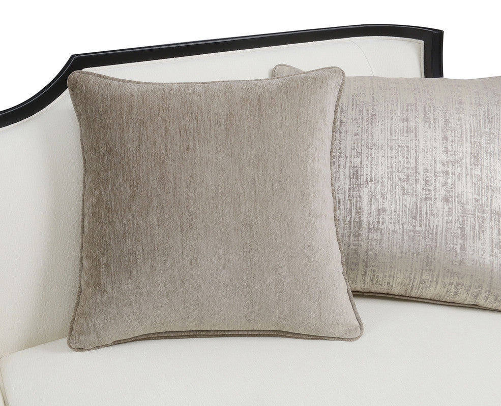 La Salle White Sofa & Loveseat - Ornate Home