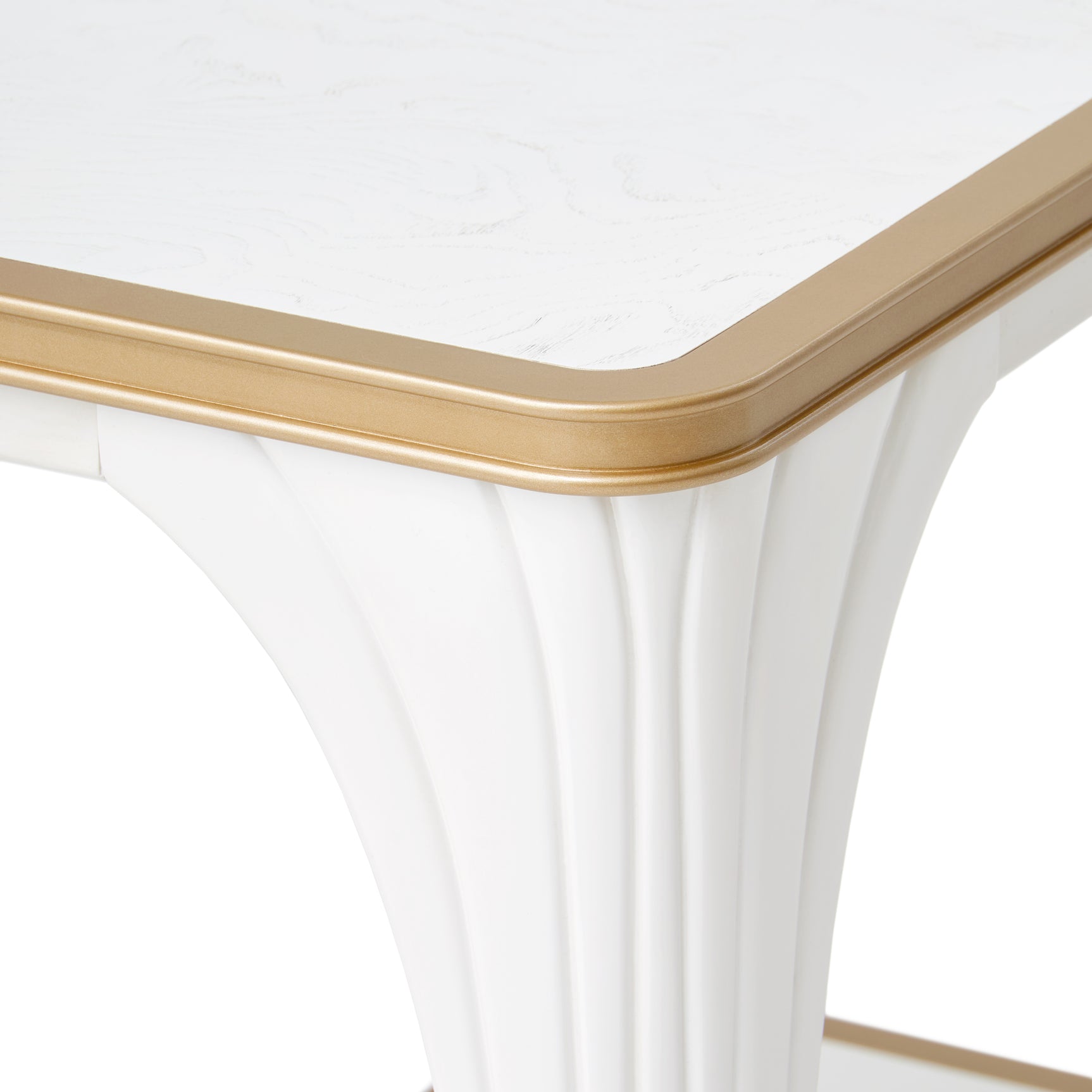 La Terrazza Creamy Pearl End Table - Ornate Home