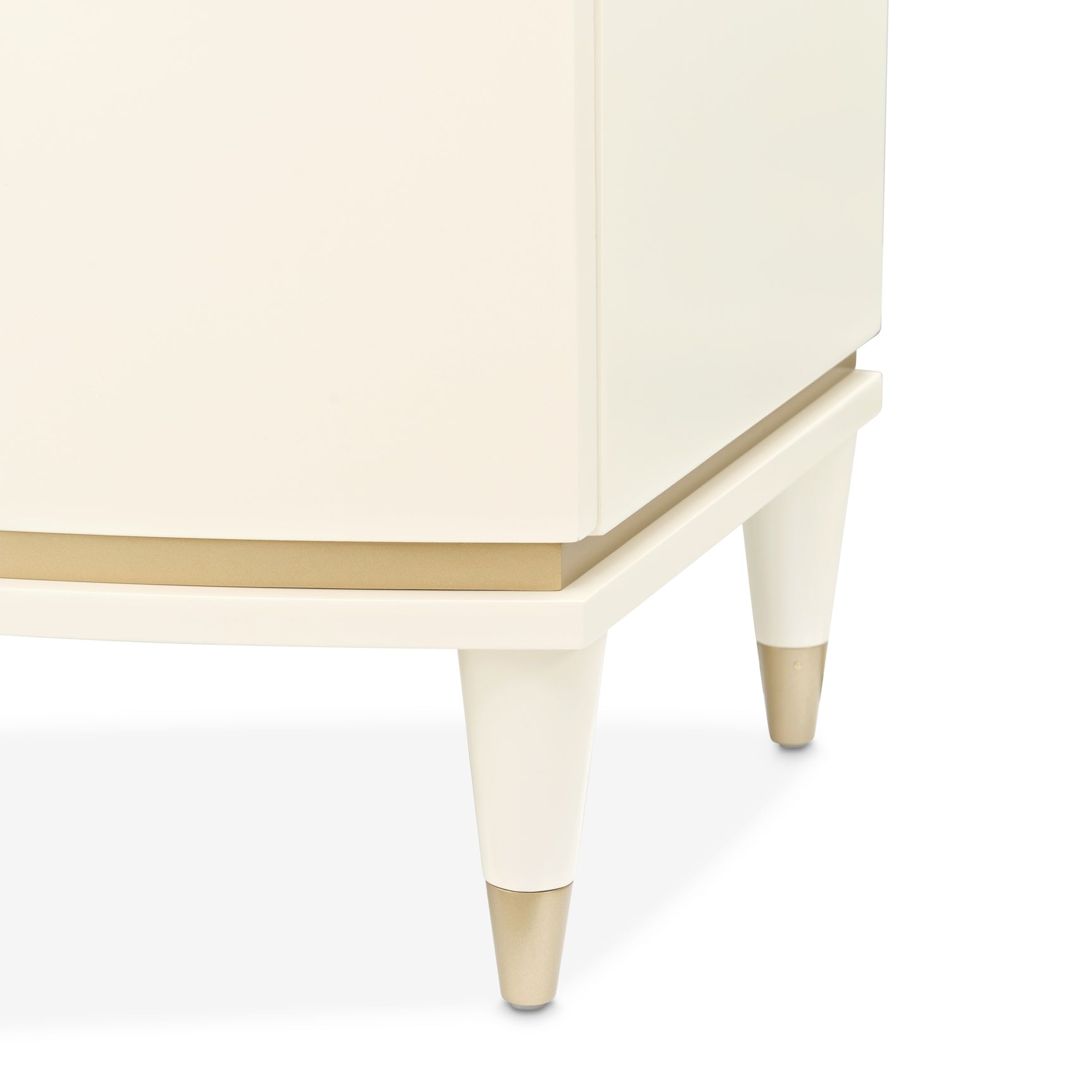 La Terrazza Creamy Pearl Nightstand, Large - Ornate Home