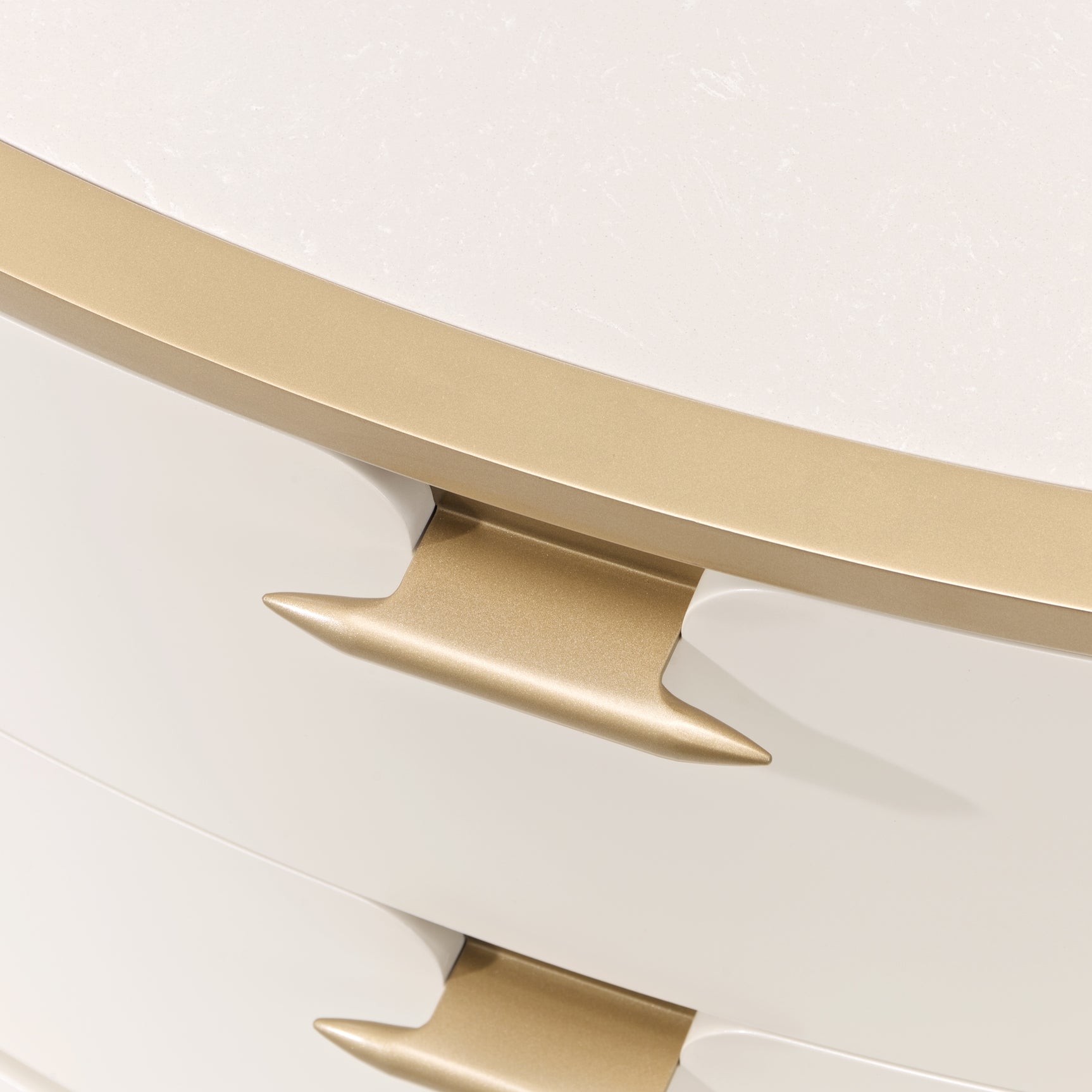 La Terrazza Creamy Pearl Nightstand - Ornate Home