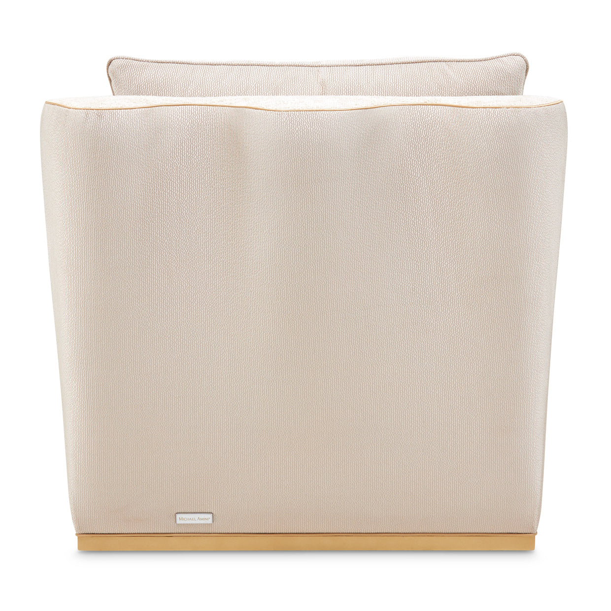 La Terrazza Light Champagne/Cappuccino Chaise - Ornate Home