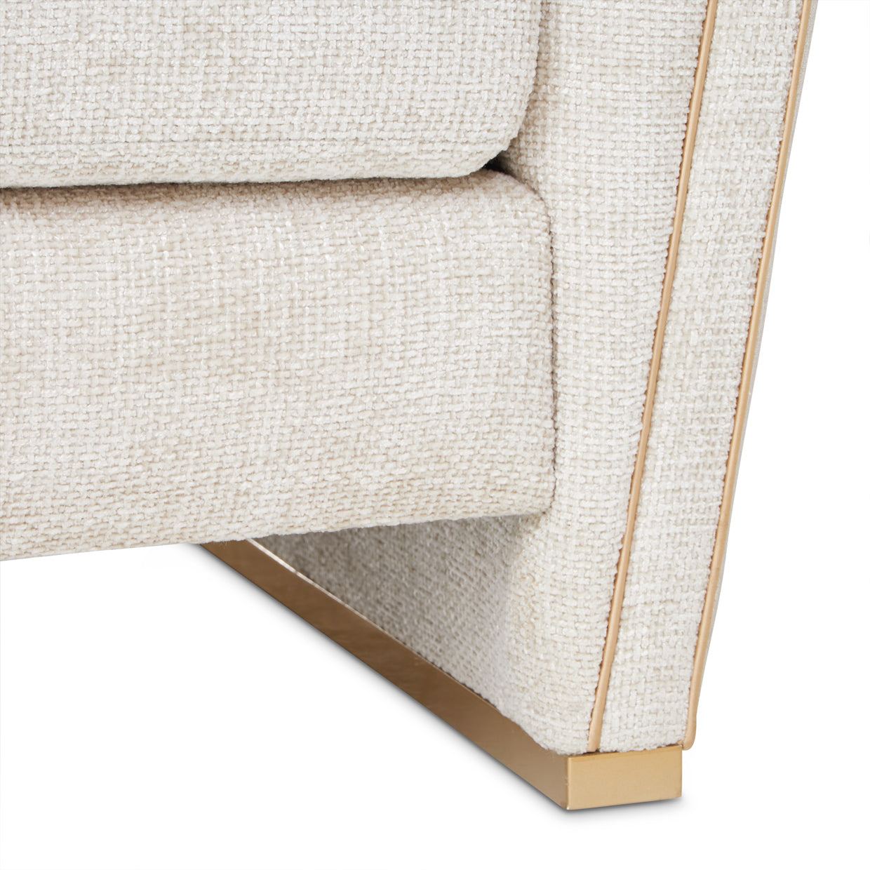 La Terrazza Light Champagne/Cappuccino Matching Chair - Ornate Home