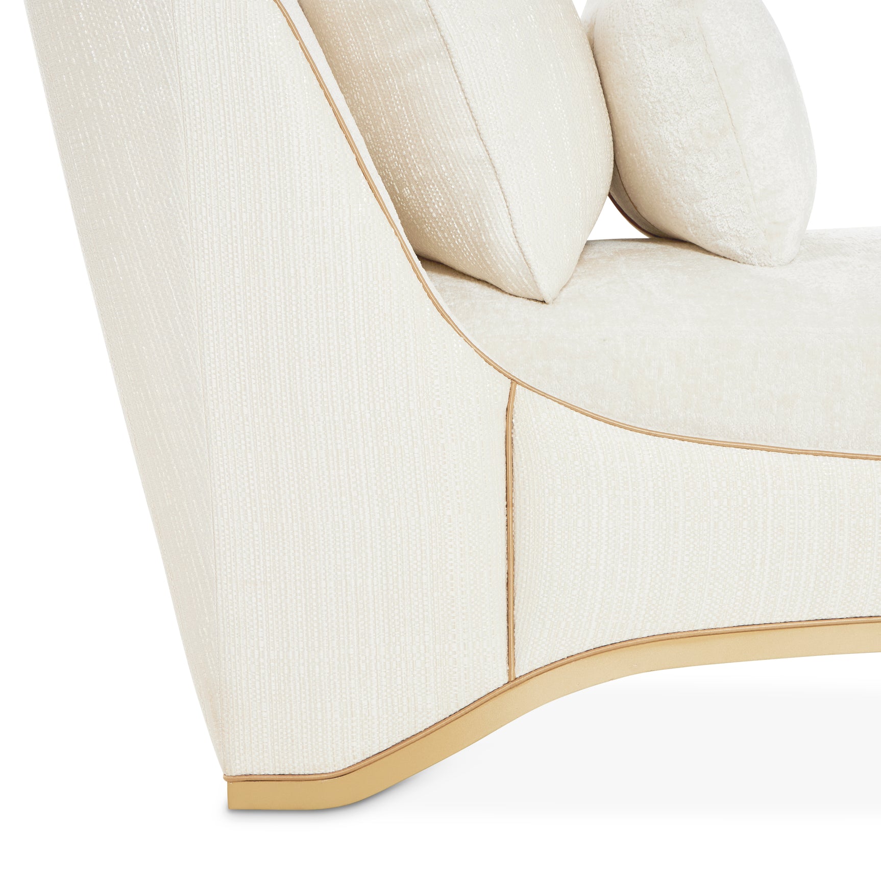 La Terrazza Light Champagne/Starlight Chaise - Ornate Home