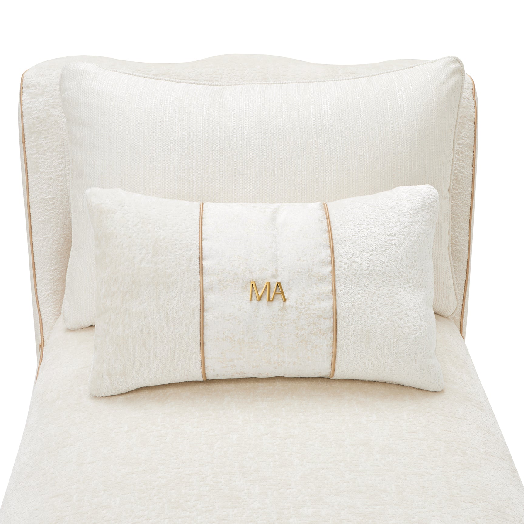 La Terrazza Light Champagne/Starlight Chaise - Ornate Home