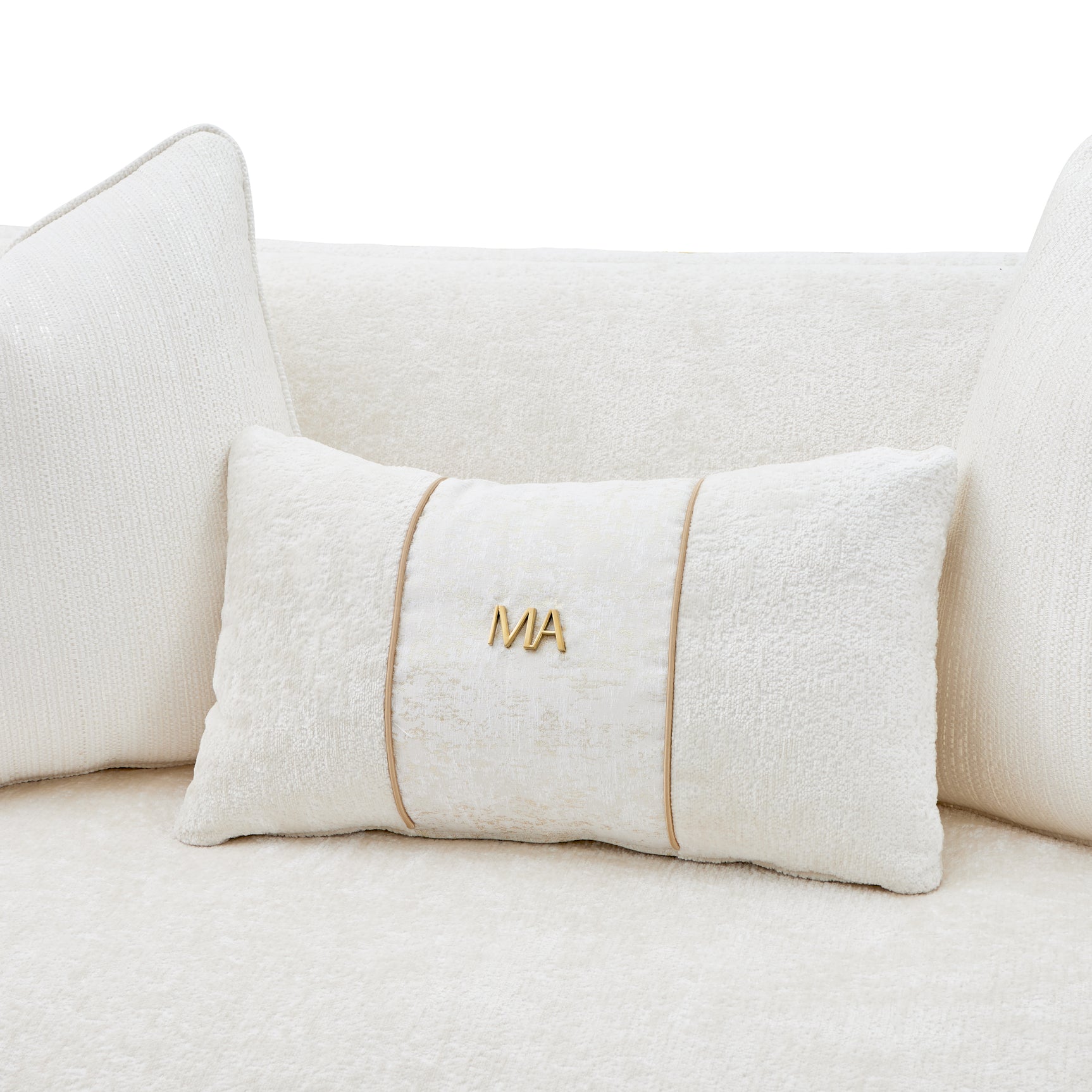 La Terrazza Light Champagne/Starlight Sofa - Ornate Home