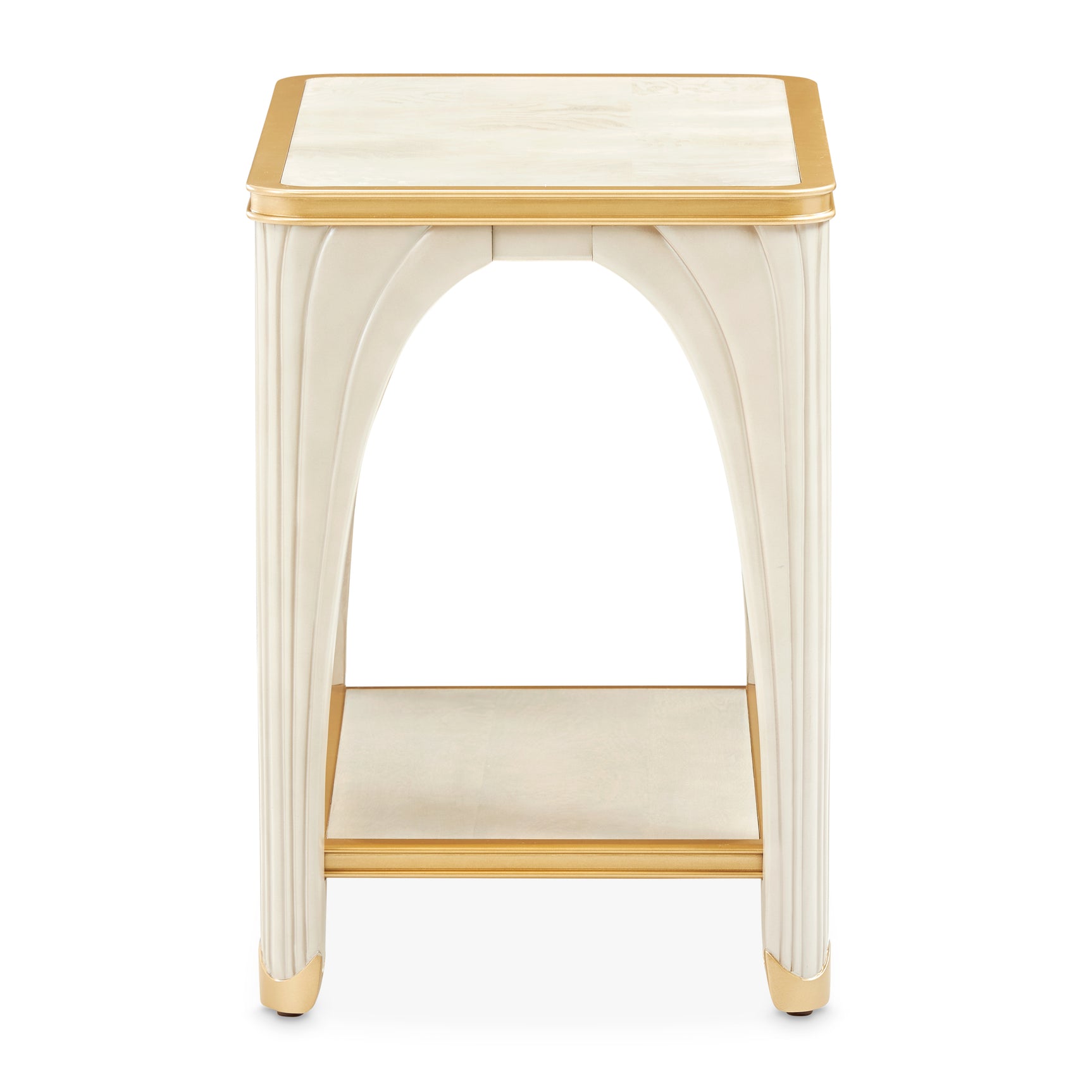 La Terrazza Silver Mist End Table - Ornate Home
