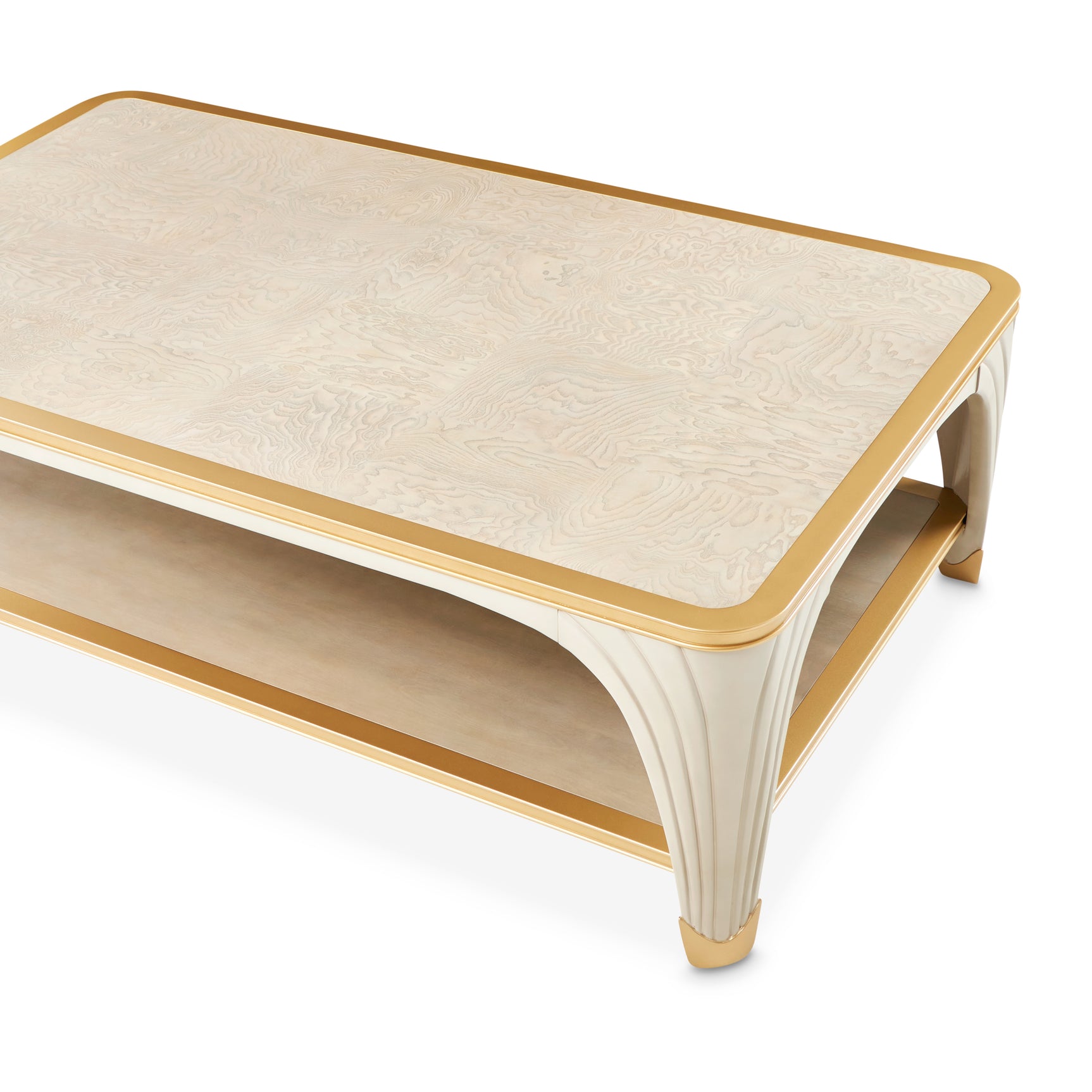 La Terrazza Silver Mist Rectangular Cocktail Table - Ornate Home