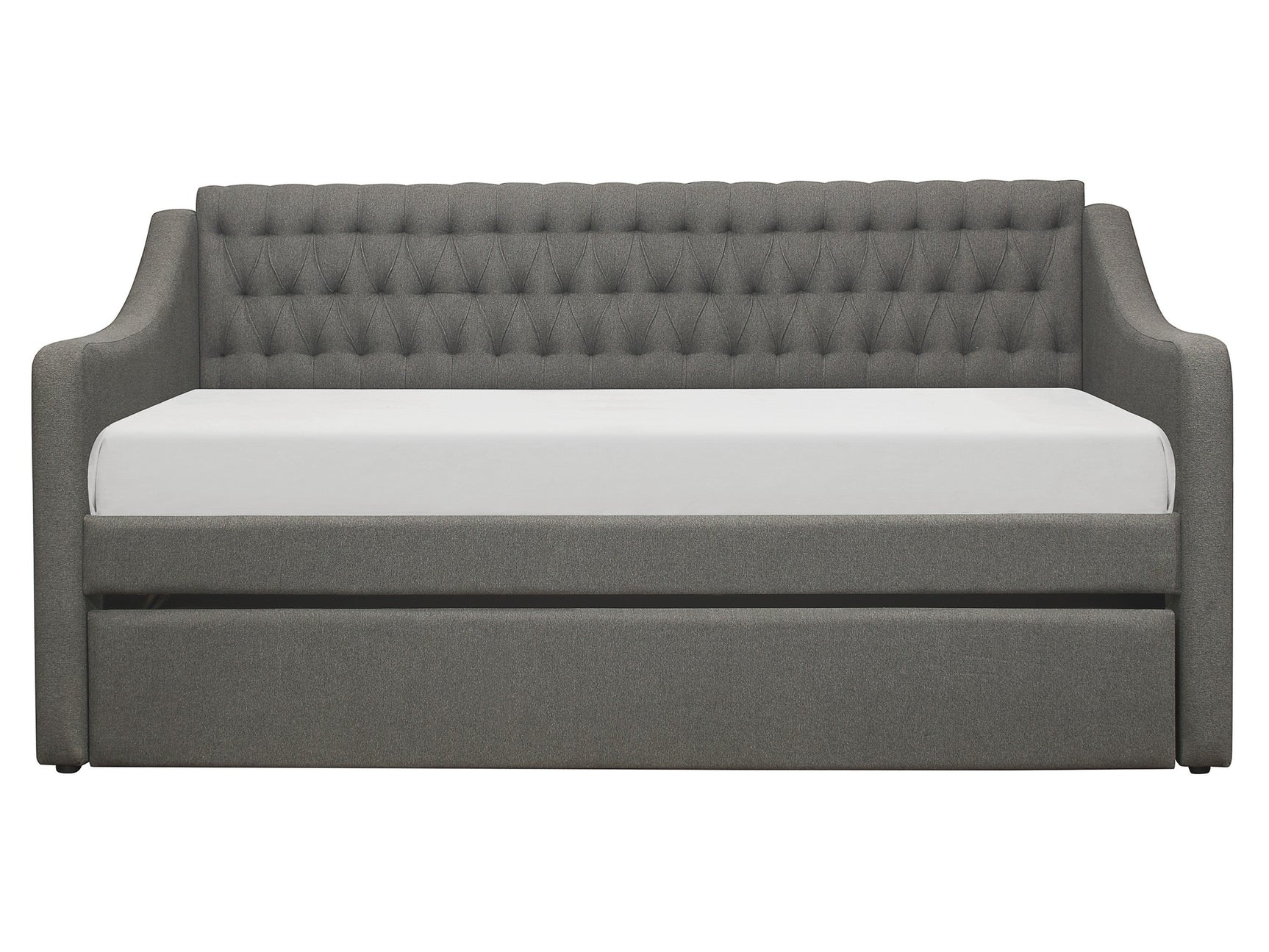 Labelle Dark Gray Daybed with Trundle - Ornate Home
