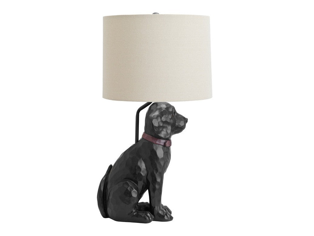 Labrador Black/Brown Table Lamp - Ornate Home