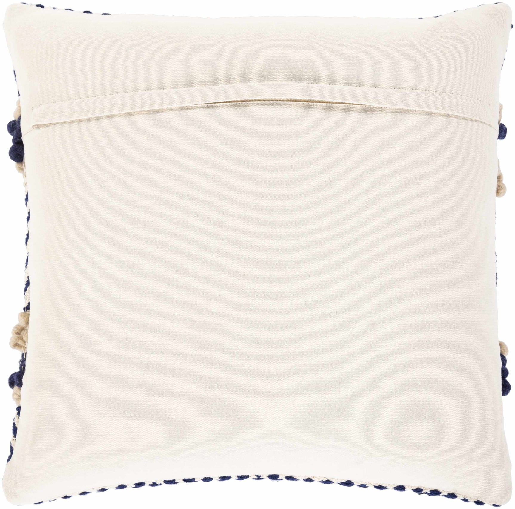 Labrador Navy Diamond Chevron Throw Pillow - Ornate Home