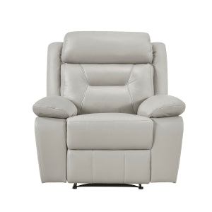 Laconia Silver Reclining Chair - Ornate Home
