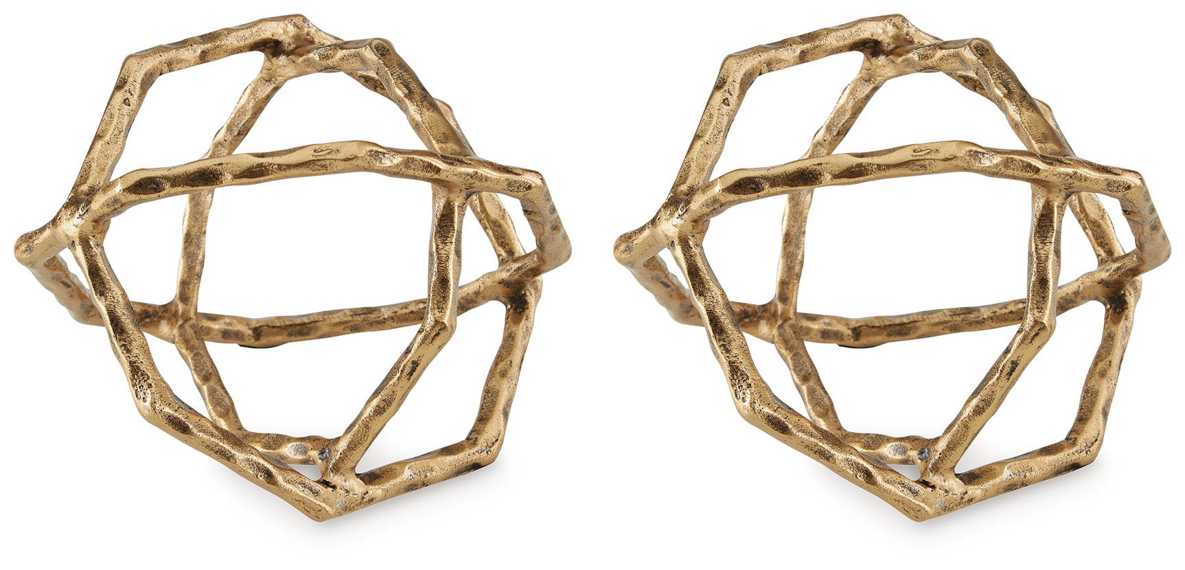 Laddington Brass Sculpture (Set of 2) - Ornate Home