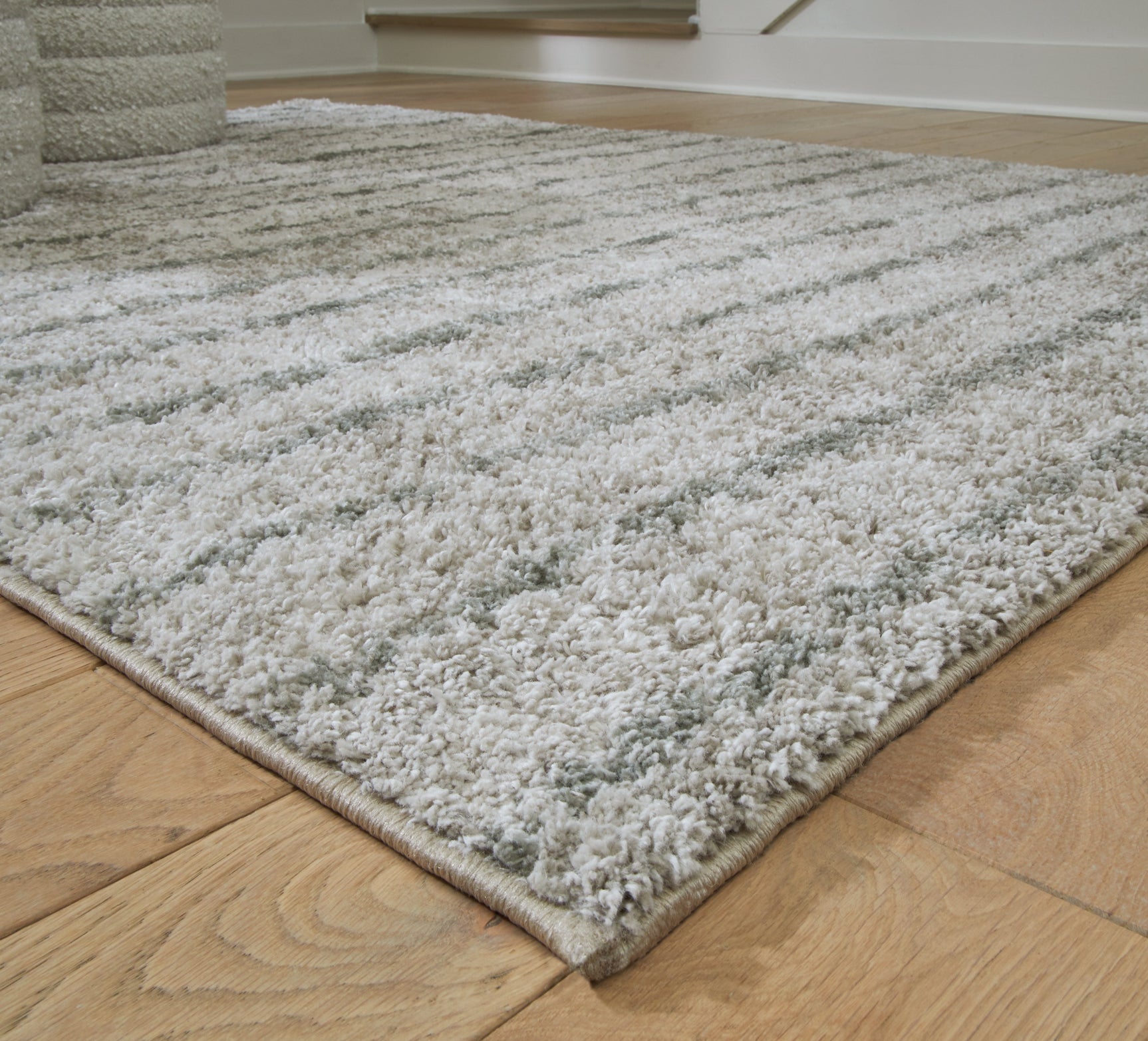 Laddway Cream/Green Medium Rug (Online Special Price) - Ornate Home