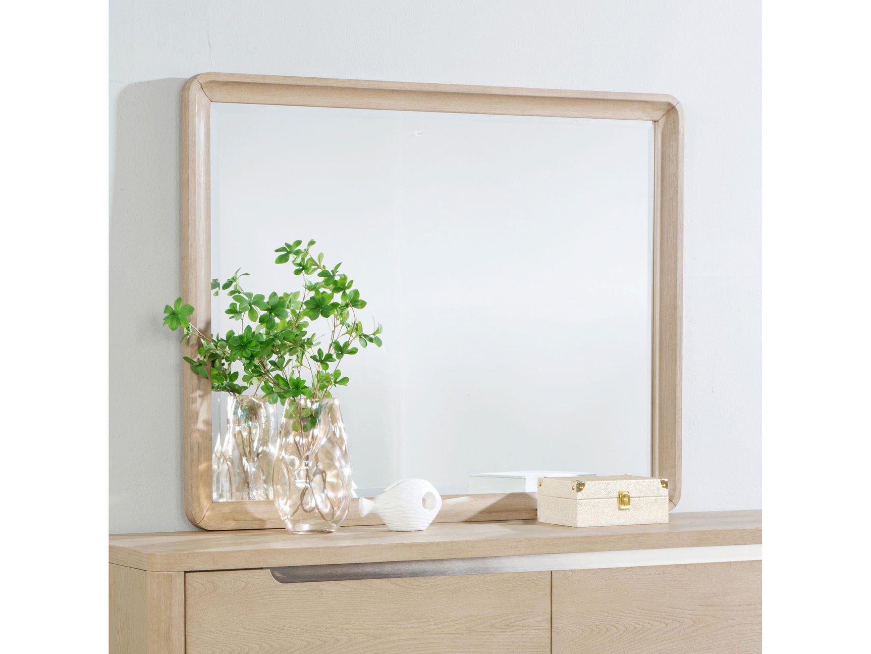 Ladera Light Elm Dresser Mirror - Ornate Home