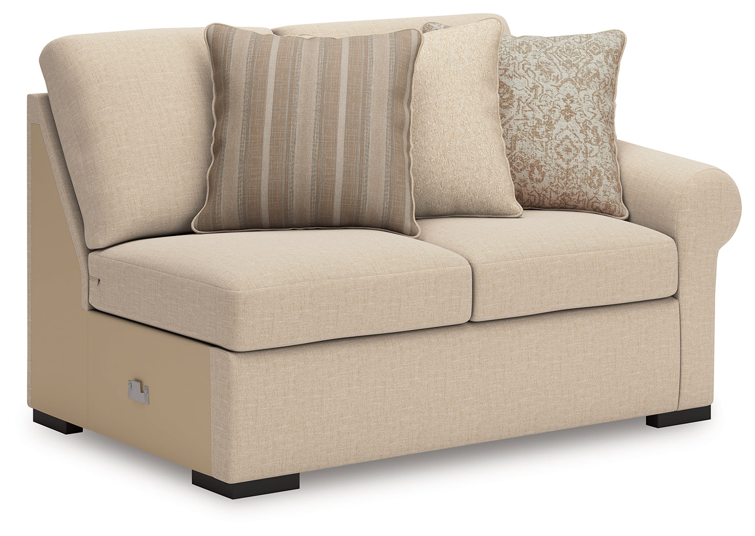 LadyMae Twill 4-Piece Sectional - Ornate Home