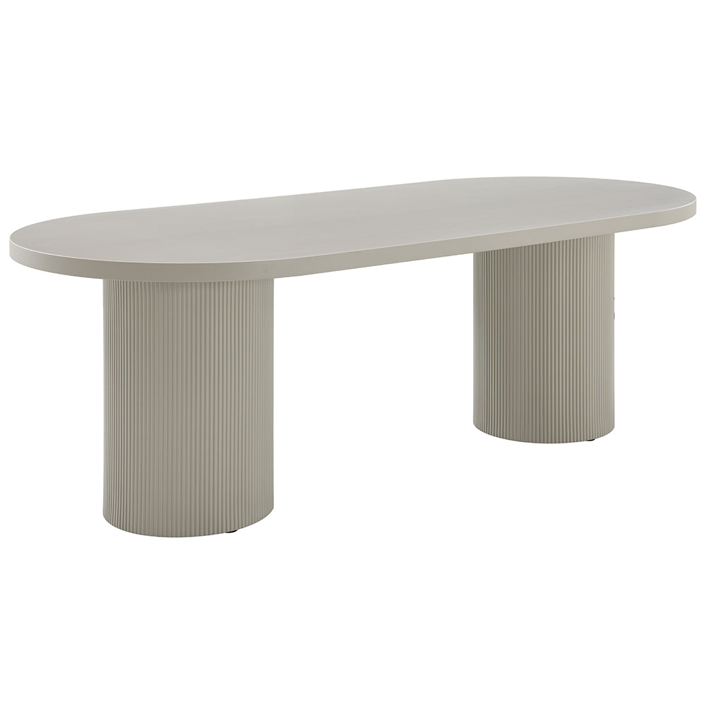 Laela White Dining Table - Ornate Home