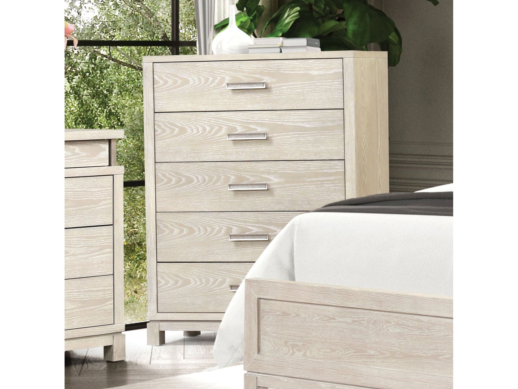 Lafayette Weathered Gray Chest - Ornate Home