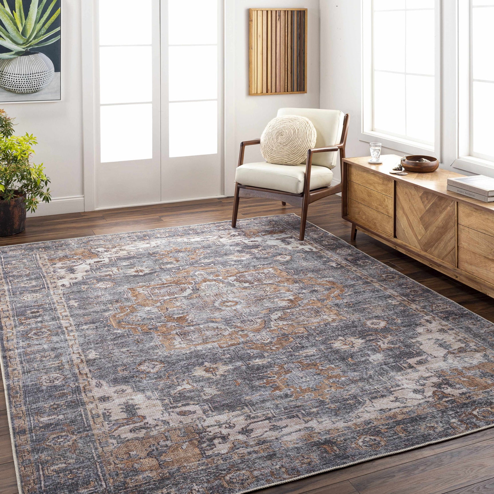 Lagangilang Washable Area Rug - Clearance - Ornate Home