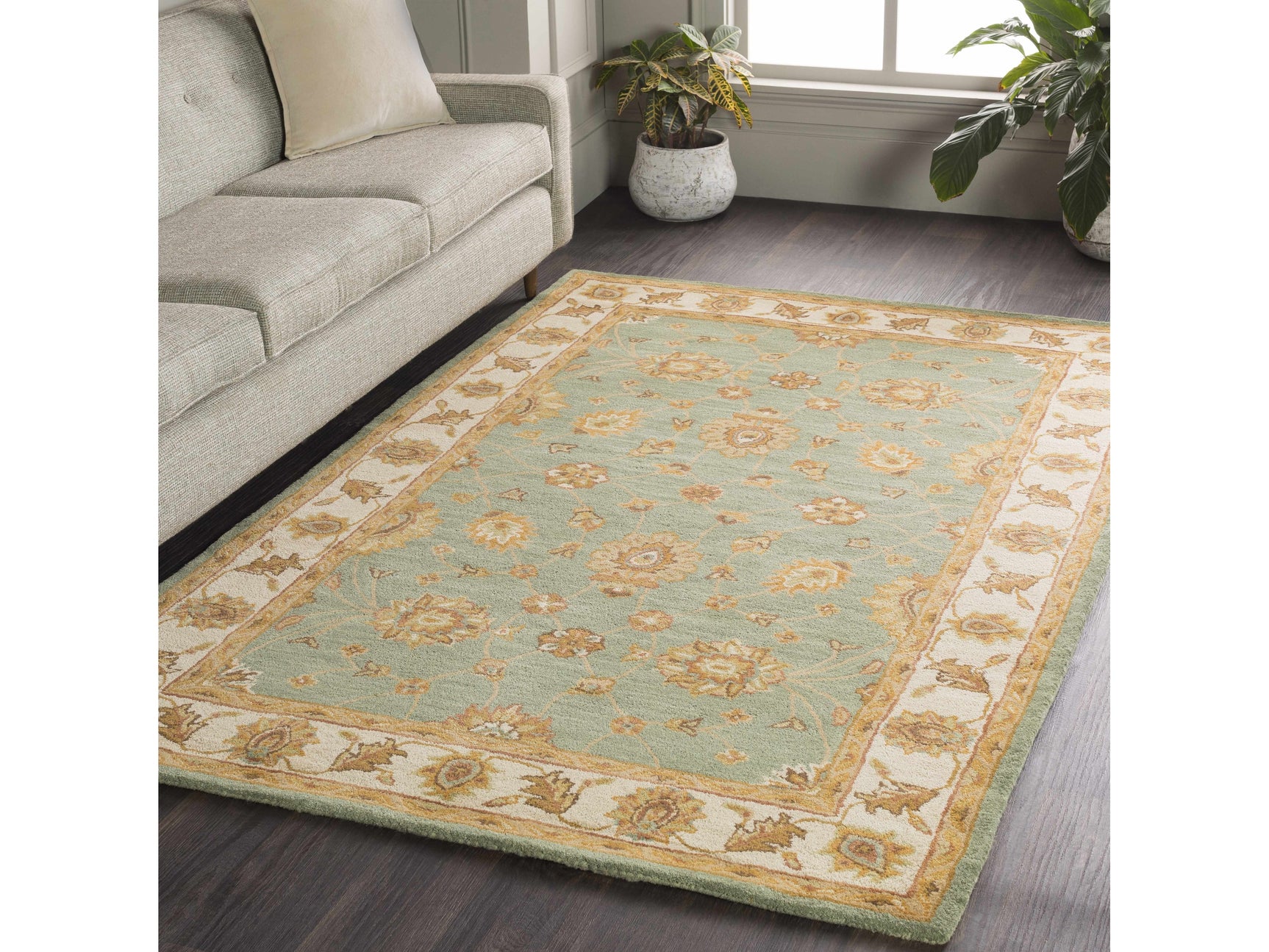 Lagrange Sage Regency Wool Carpet - Ornate Home