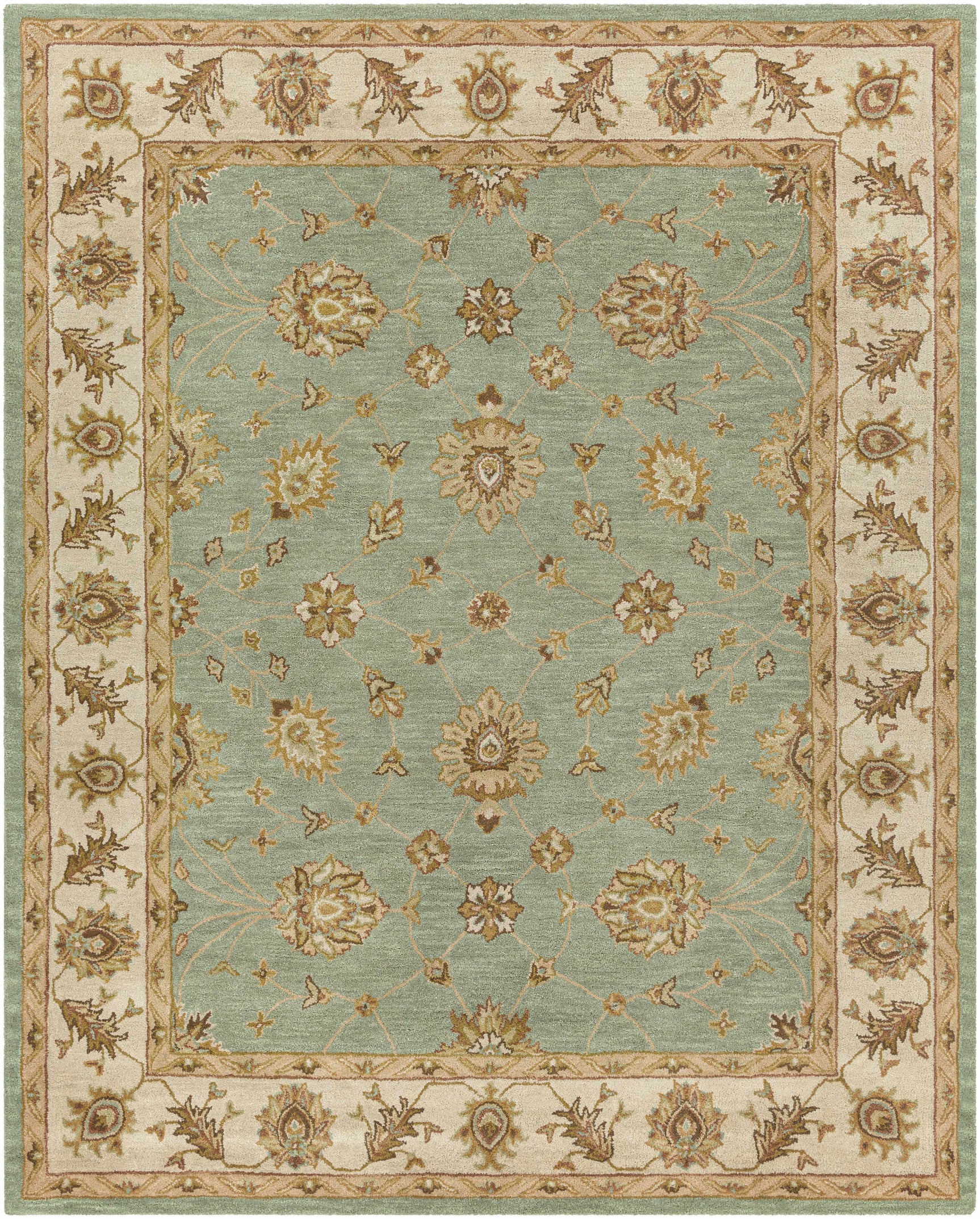 Lagrange Sage Regency Wool Carpet - Ornate Home