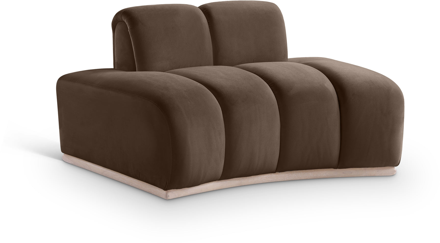 Laguna Brown/Natural Upholstered Chair - Ornate Home
