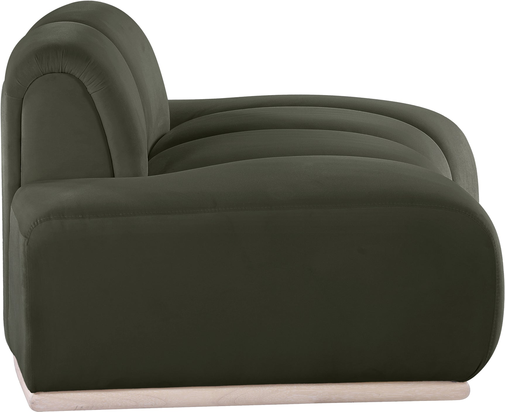 Laguna Green/Natural Upholstered Chair - Ornate Home