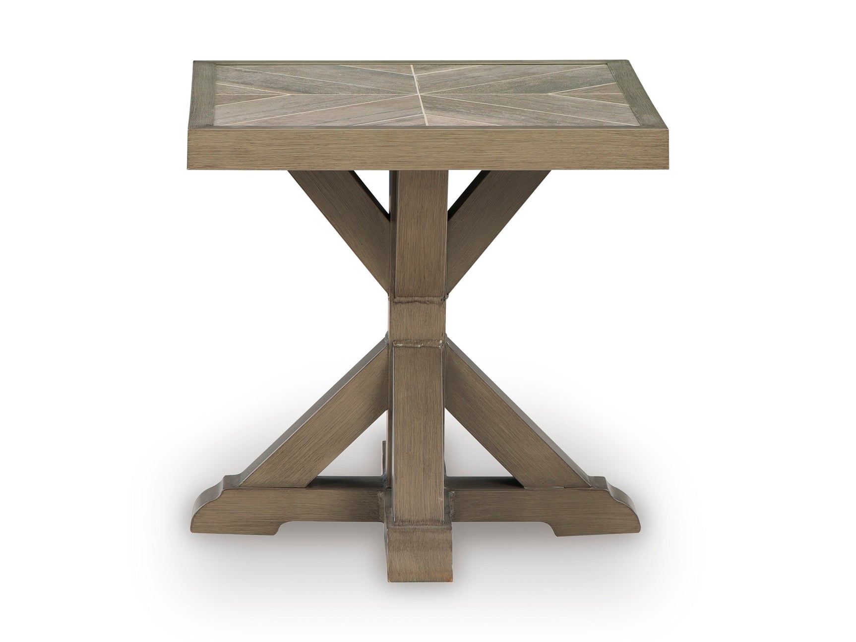 Laguna Heights Beige 4-Piece Outdoor Seating Set with Cocktail Table - Ornate Home